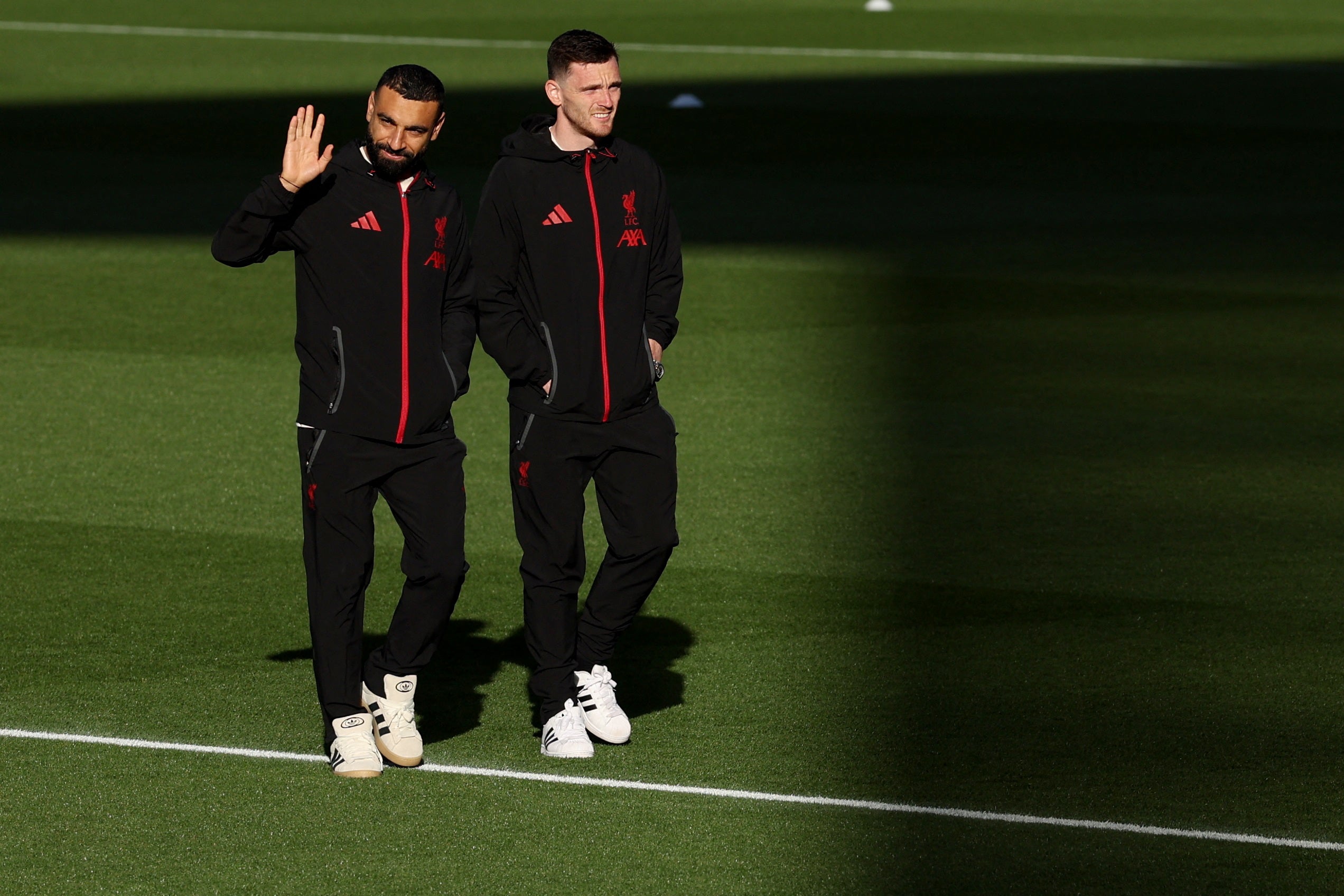 Robertson will share his Anfield farewell with Mohamed Salah