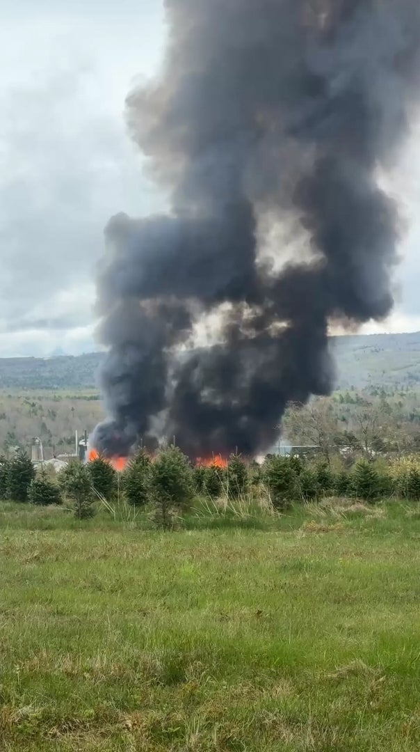 Maine lumber mill explosion injures several as firefighters respond to ...
