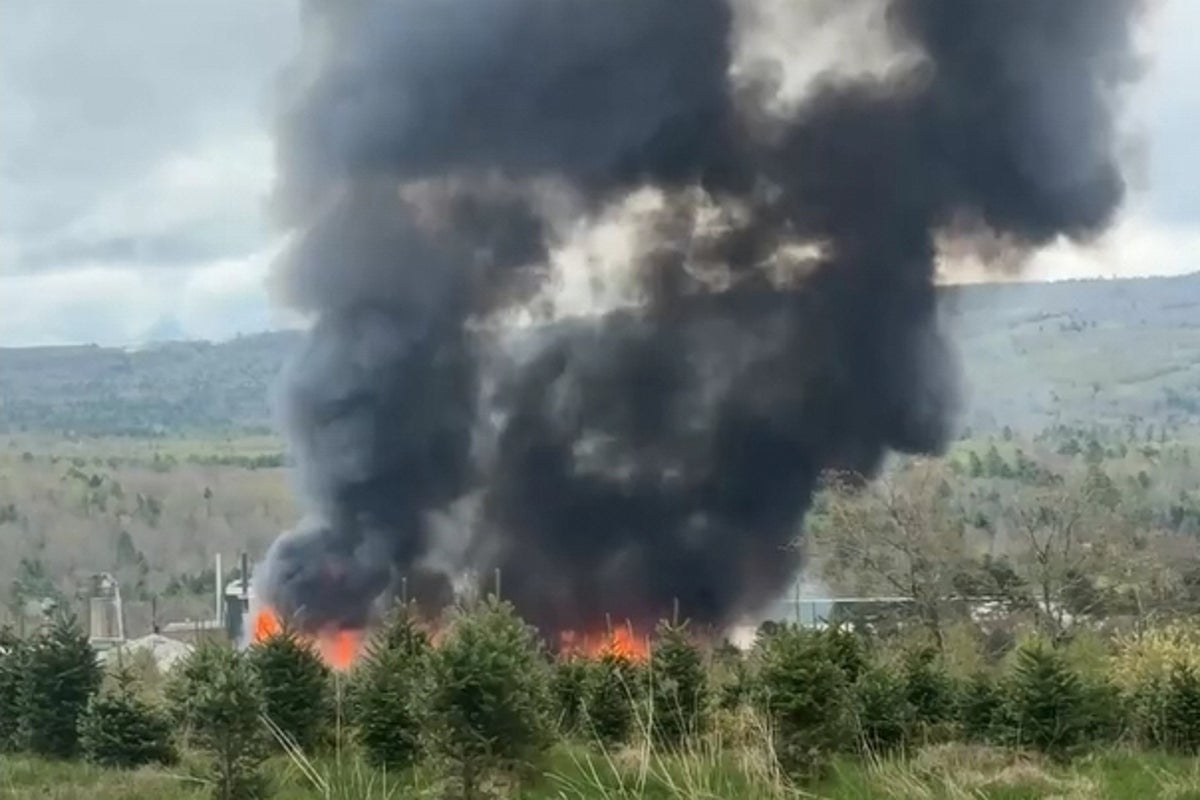 Maine lumber mill explosion injures several as firefighters respond to roaring blaze