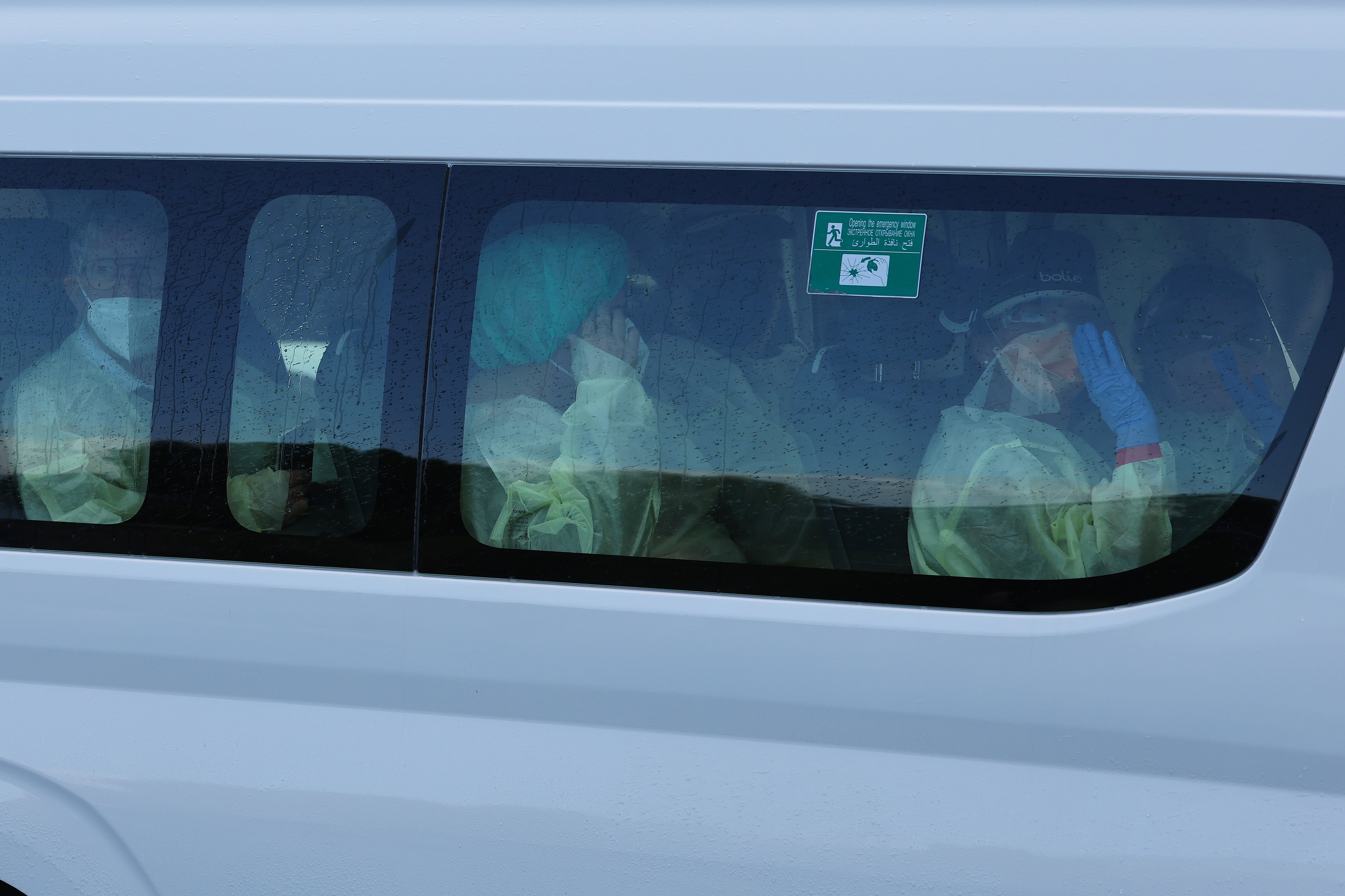 Globally, eight hantavirus cases have been identified as of May 8, according to the WHO. Pictured here, passengers are evacuated from the cruise ship the virus was identified on and transported for quarantine in Australia