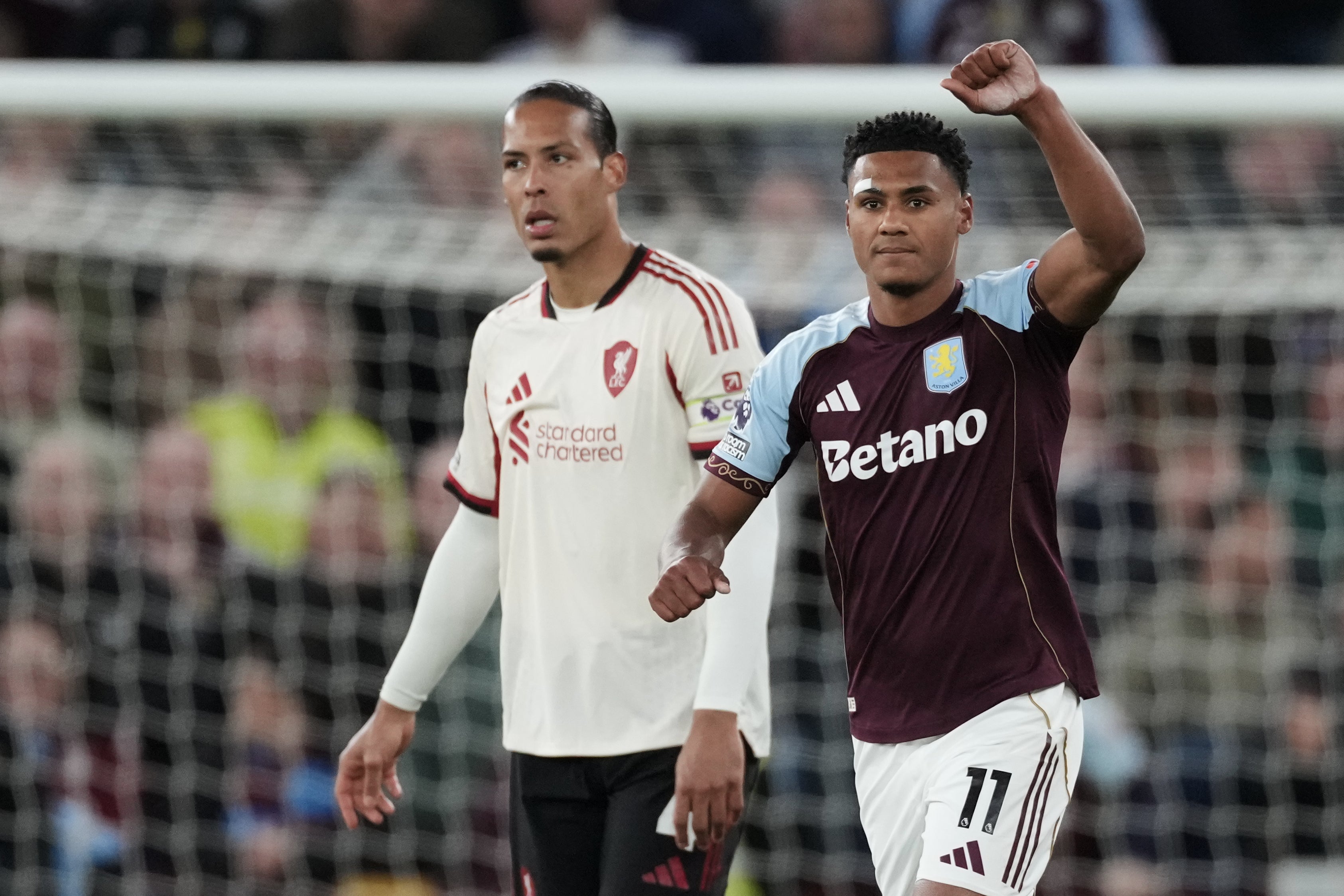 Watkins' double helped Villa to an impressive win over Liverpool