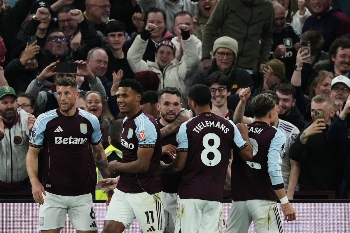 Aston Villa vs Liverpool LIVE: McGinn goal and Waktins double secures win as Liverpool crumble at Villa Park