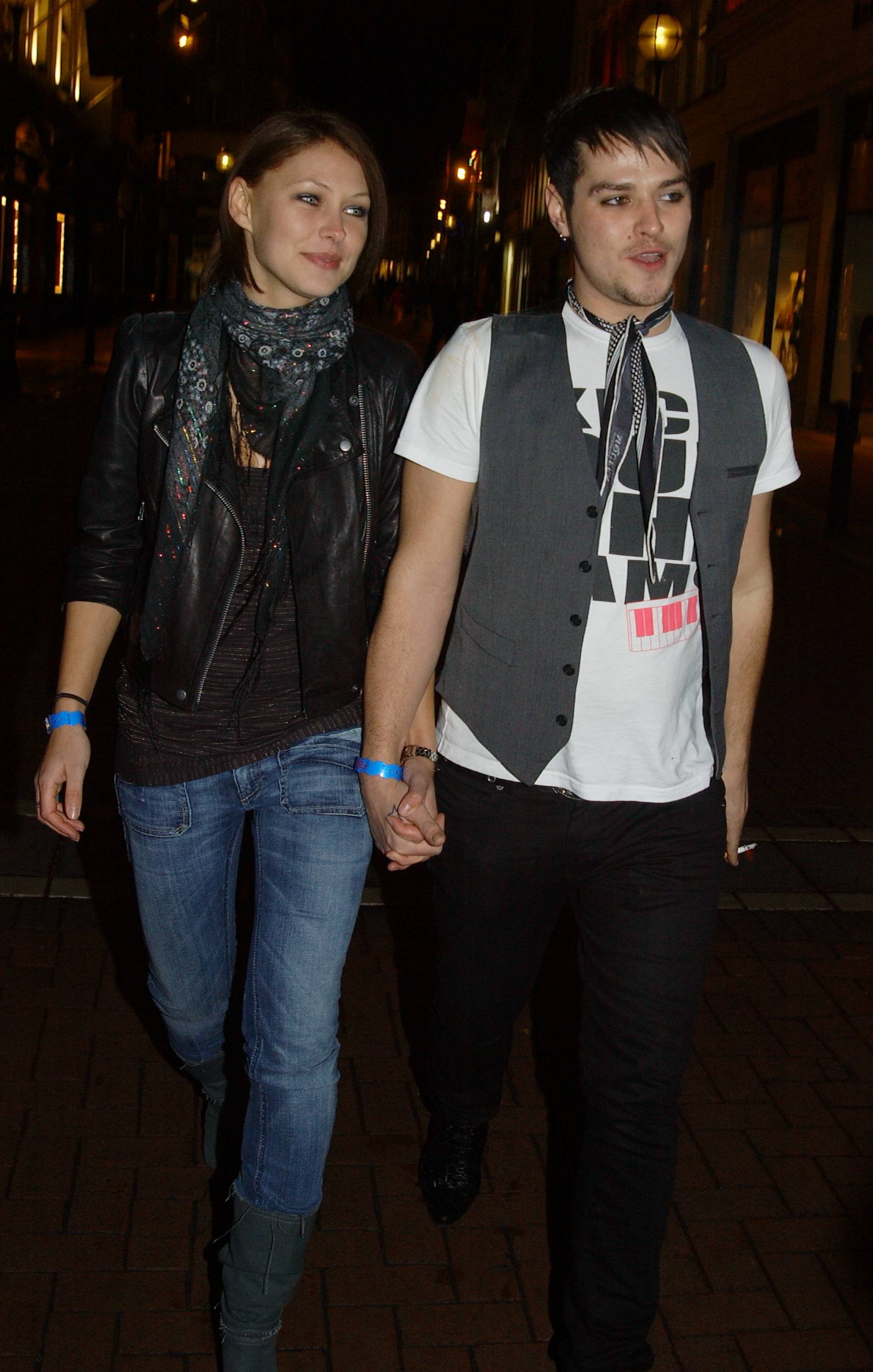 Crashed the wedding: Emma with Matt Willis back in the Noughties, a year before they were married