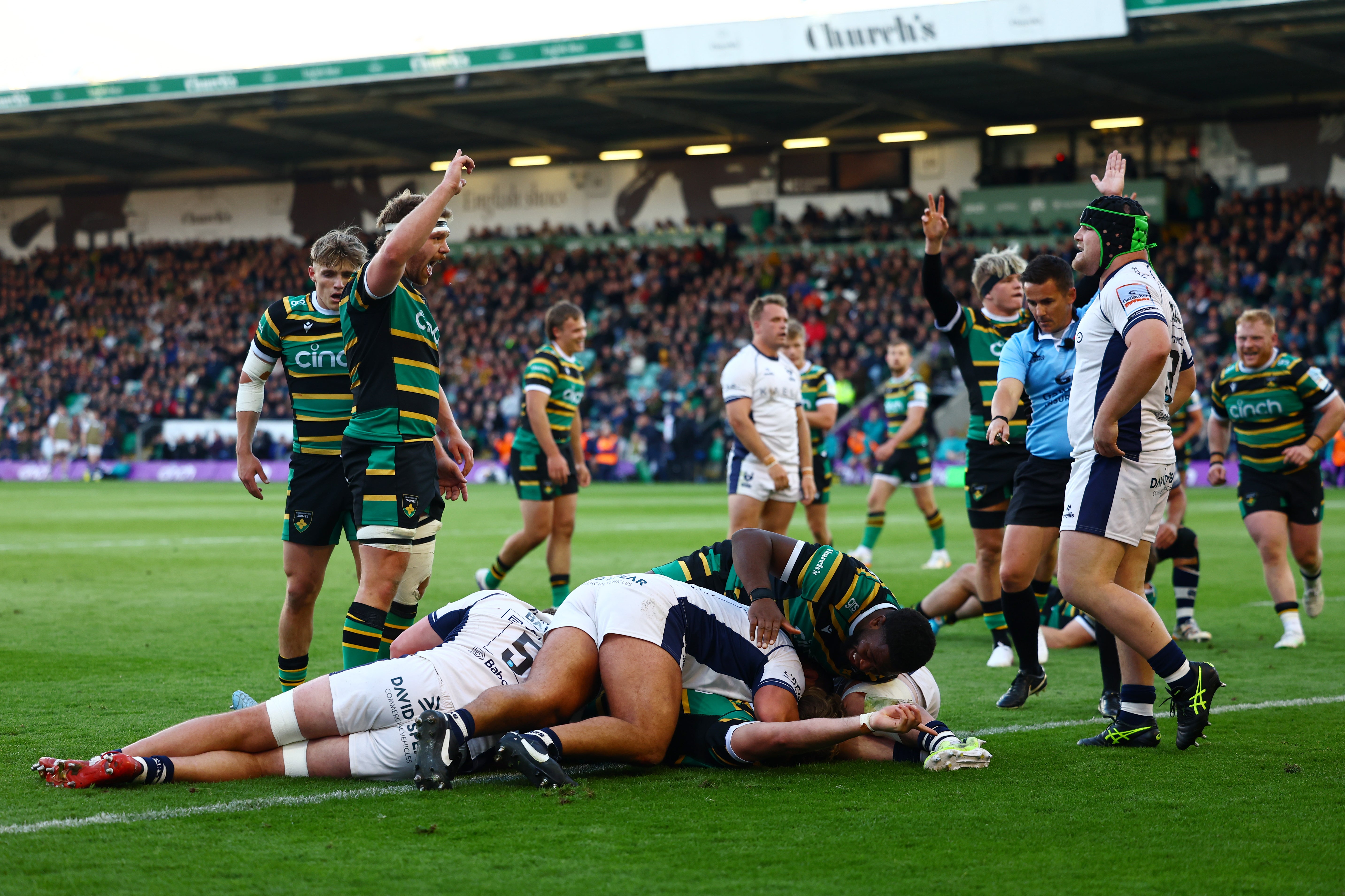 It was a bruising night for the Bristol Bears
