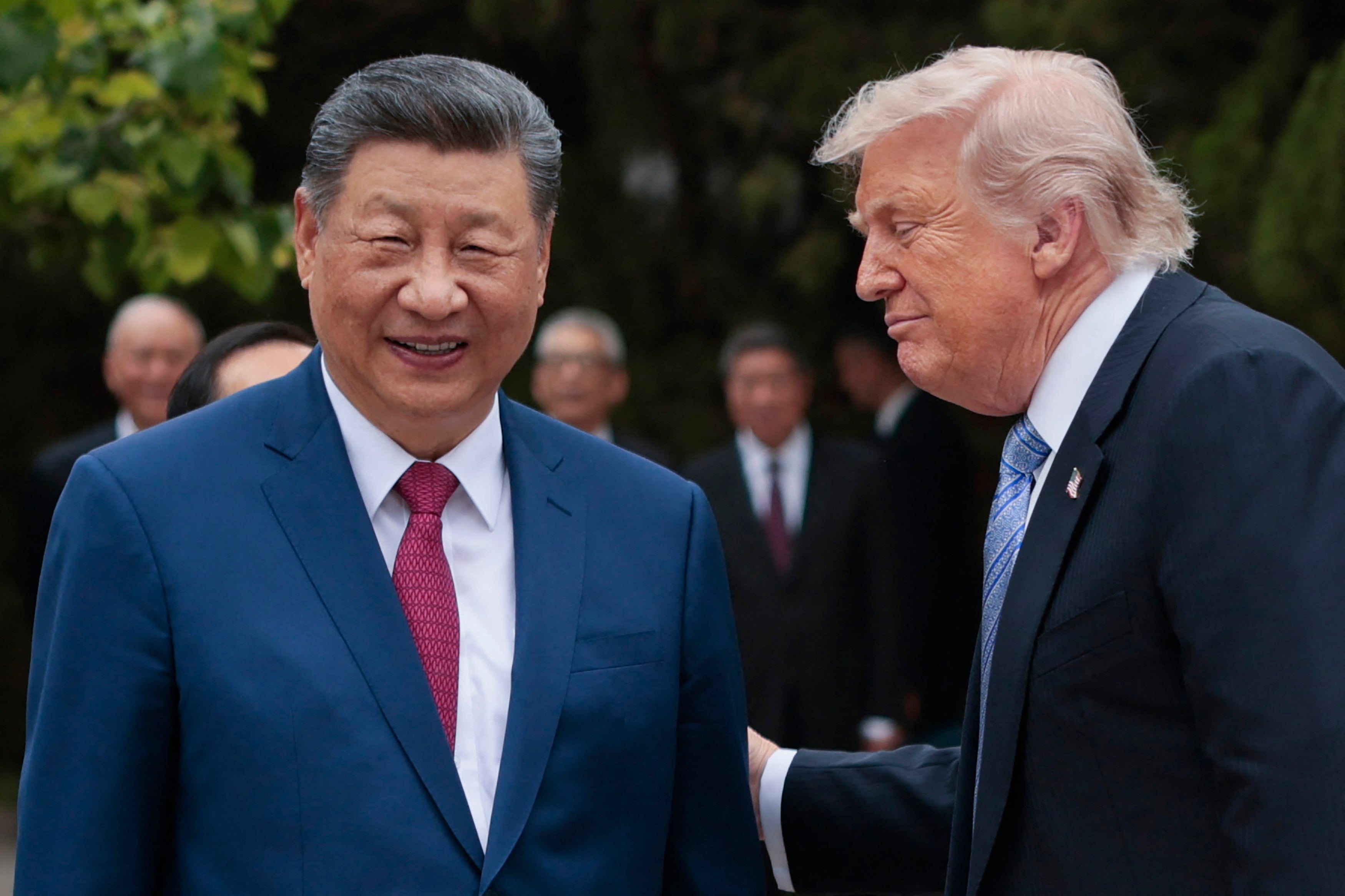 Trump got back from his trip to China Friday after taking part in high-stakes talks with Chinese President Xi Jinping