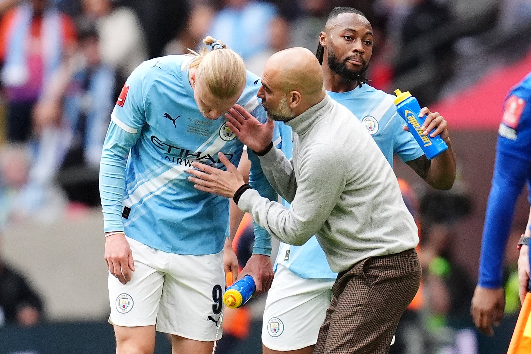 Pep Guardiola switch his tactics throughout the game leading to Semenyo's goal