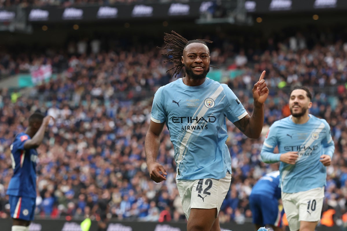 Antoine Semenyo delivers cup glory for Manchester City after Pep Guardiola’s tactical tweak