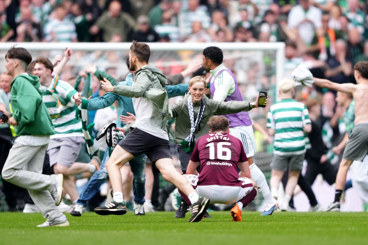 Hearts say scenes at Celtic ’embarrassed Scottish football’