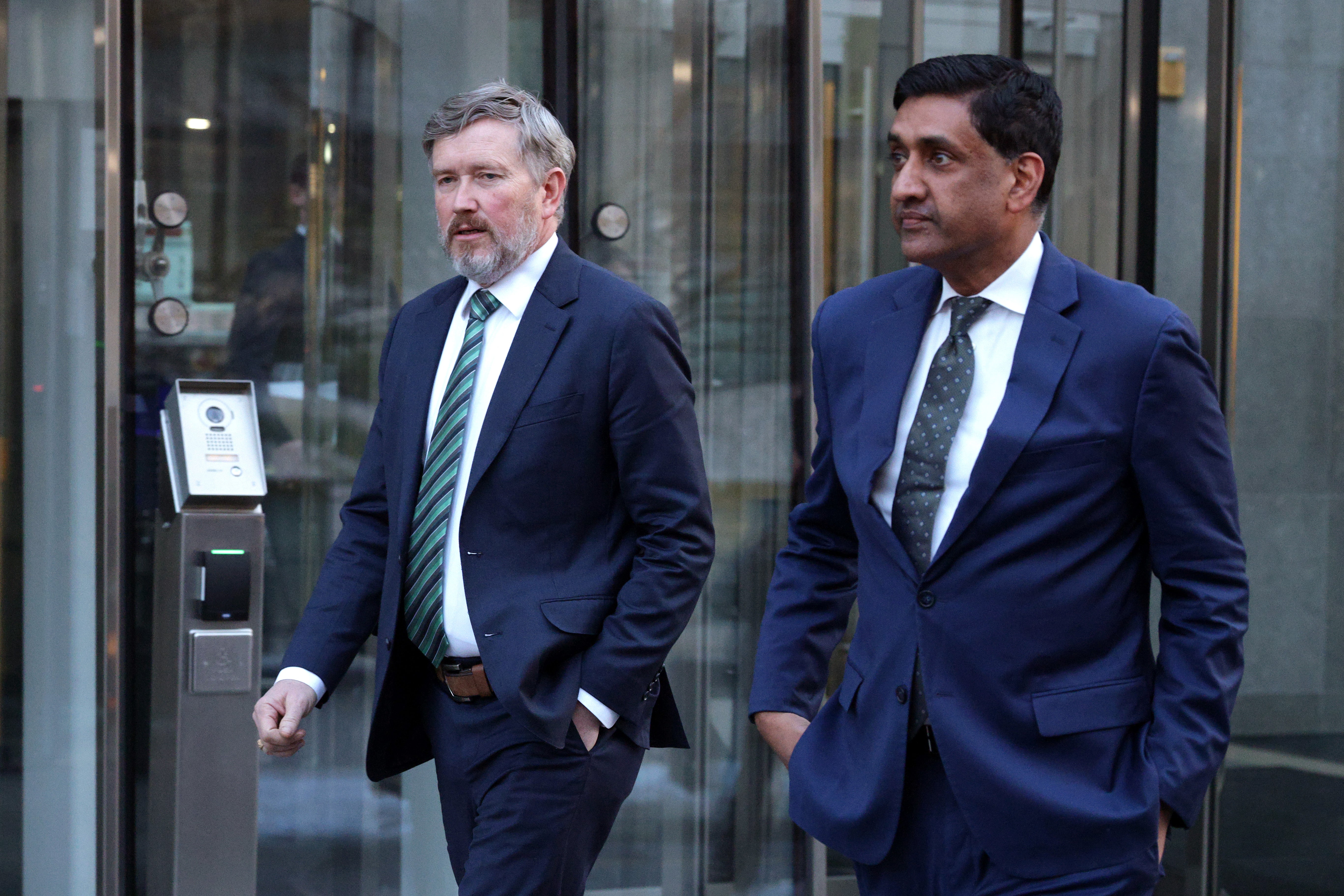 Massie says he will view the outcome of Kentucky’s Republican primary as a ‘national referendum’ on Trump’s influence in his second term after he routinely drew the president’s ire by siding with congressional Democrats like Rep. Ro Khanna, right