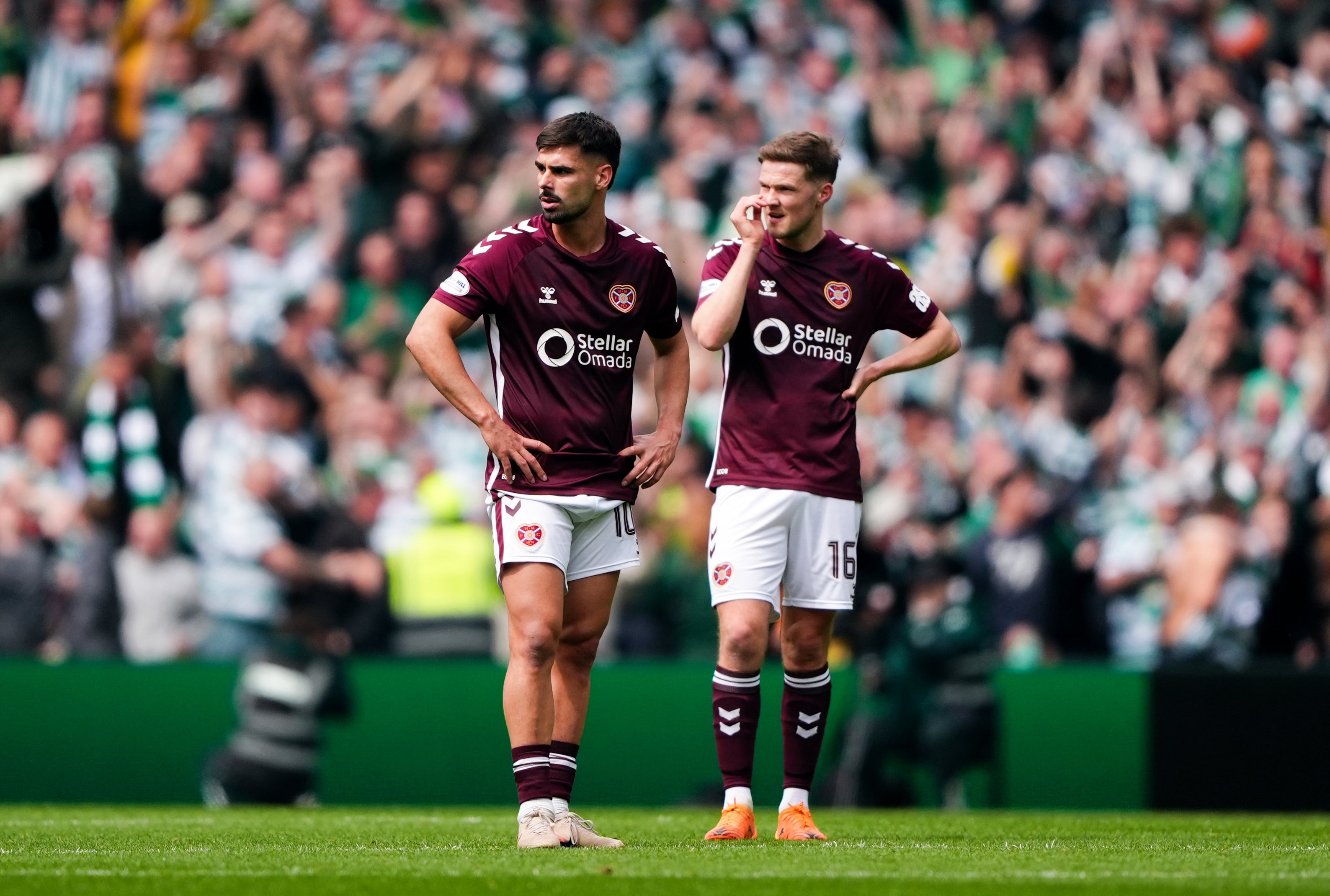 Hearts may listen to offers for star players such as forward Claudio Braga and winger Alexandros Kyziridis