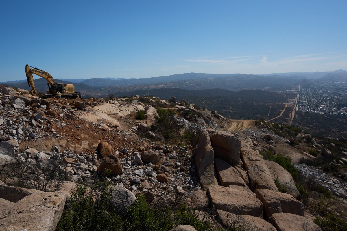 US-Mexico border wall construction is desecrating sacred sites, Indigenous leaders say
