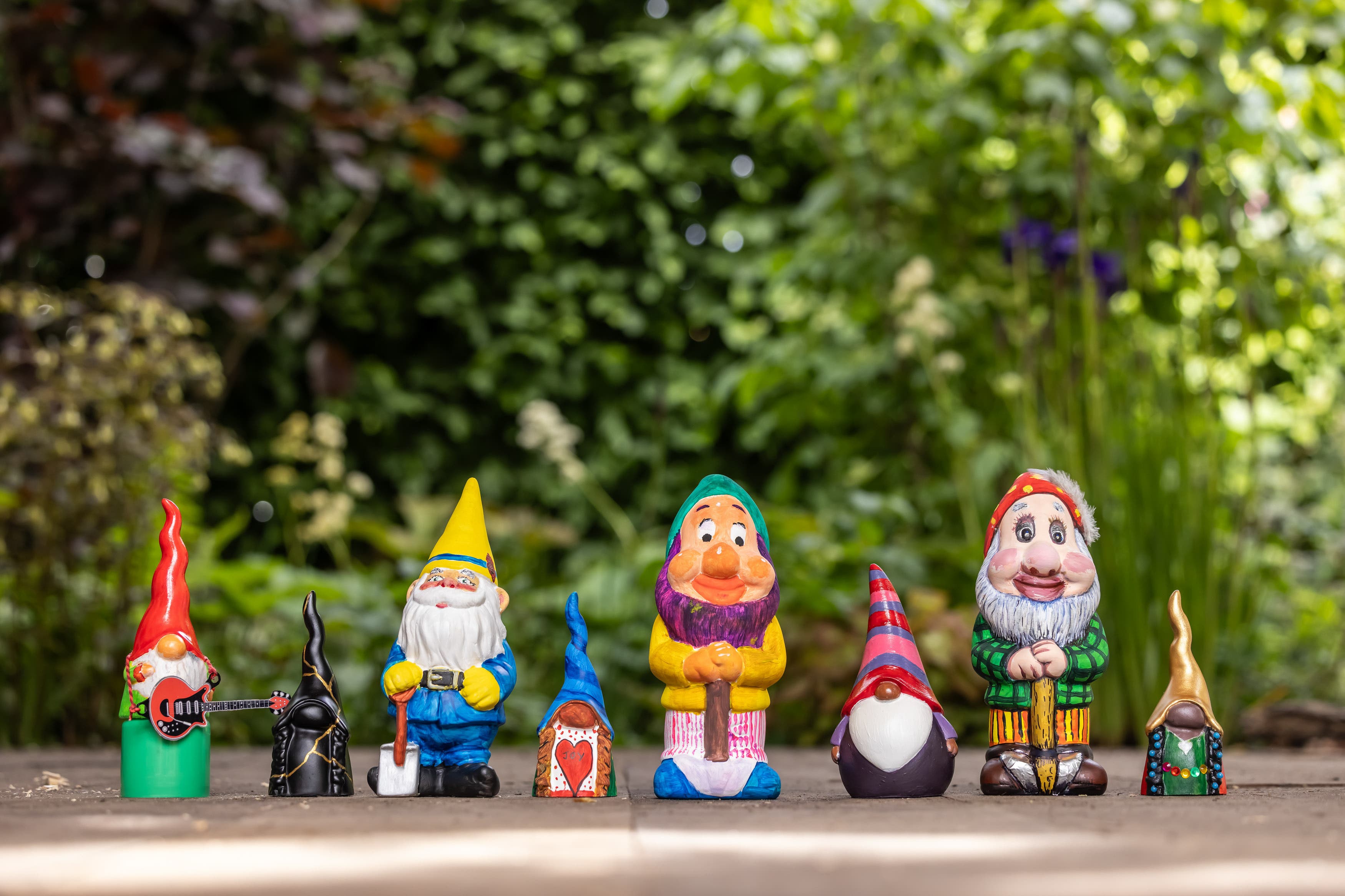 Gnomes painted by celebrities are to feature at the 2026 Chelsea Flower Show