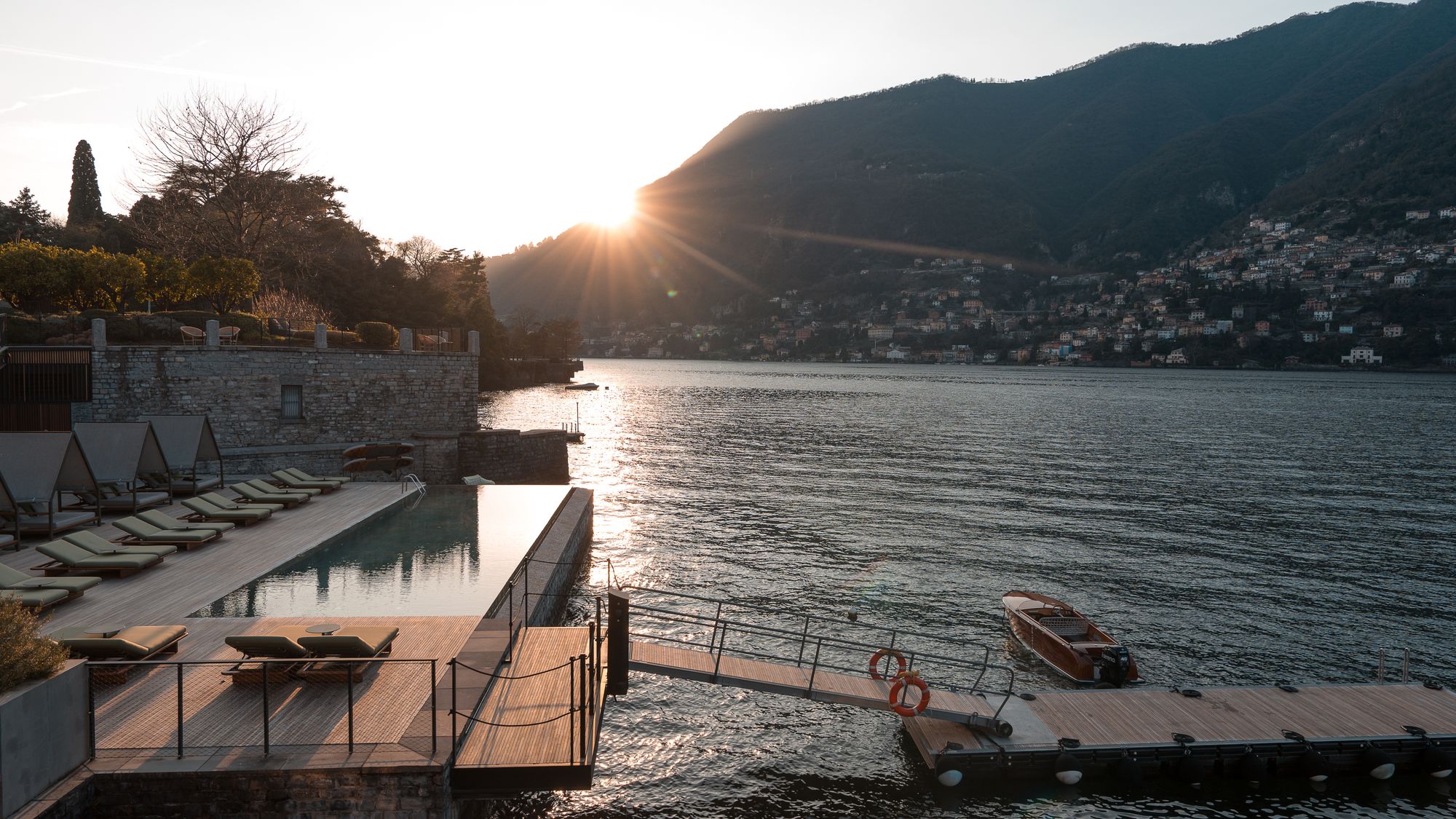 Boats are available to borrow, either self-driven or with a chauffeur