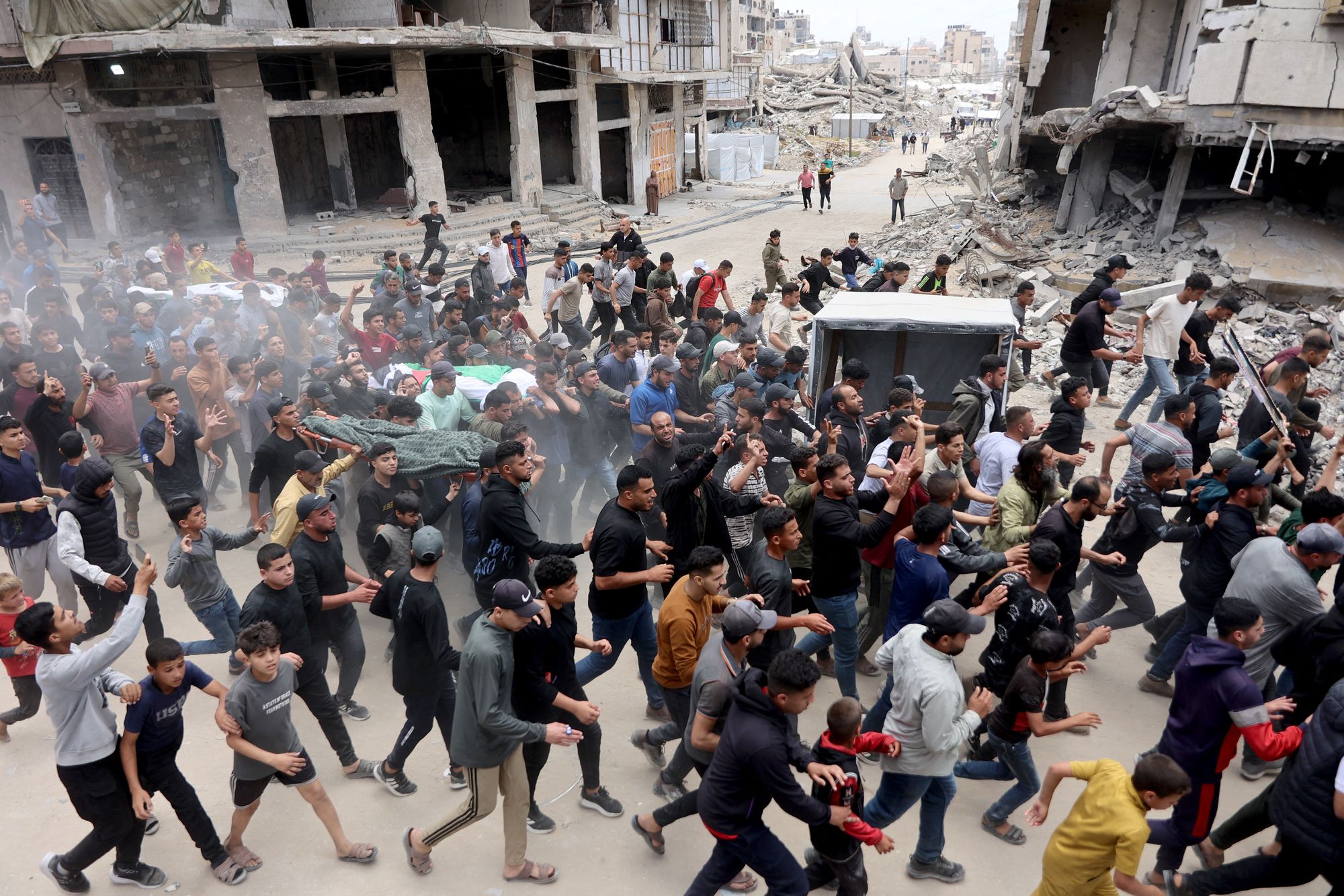 Israel said on May 15 that it carried out a strike in Gaza targeting Haddad.