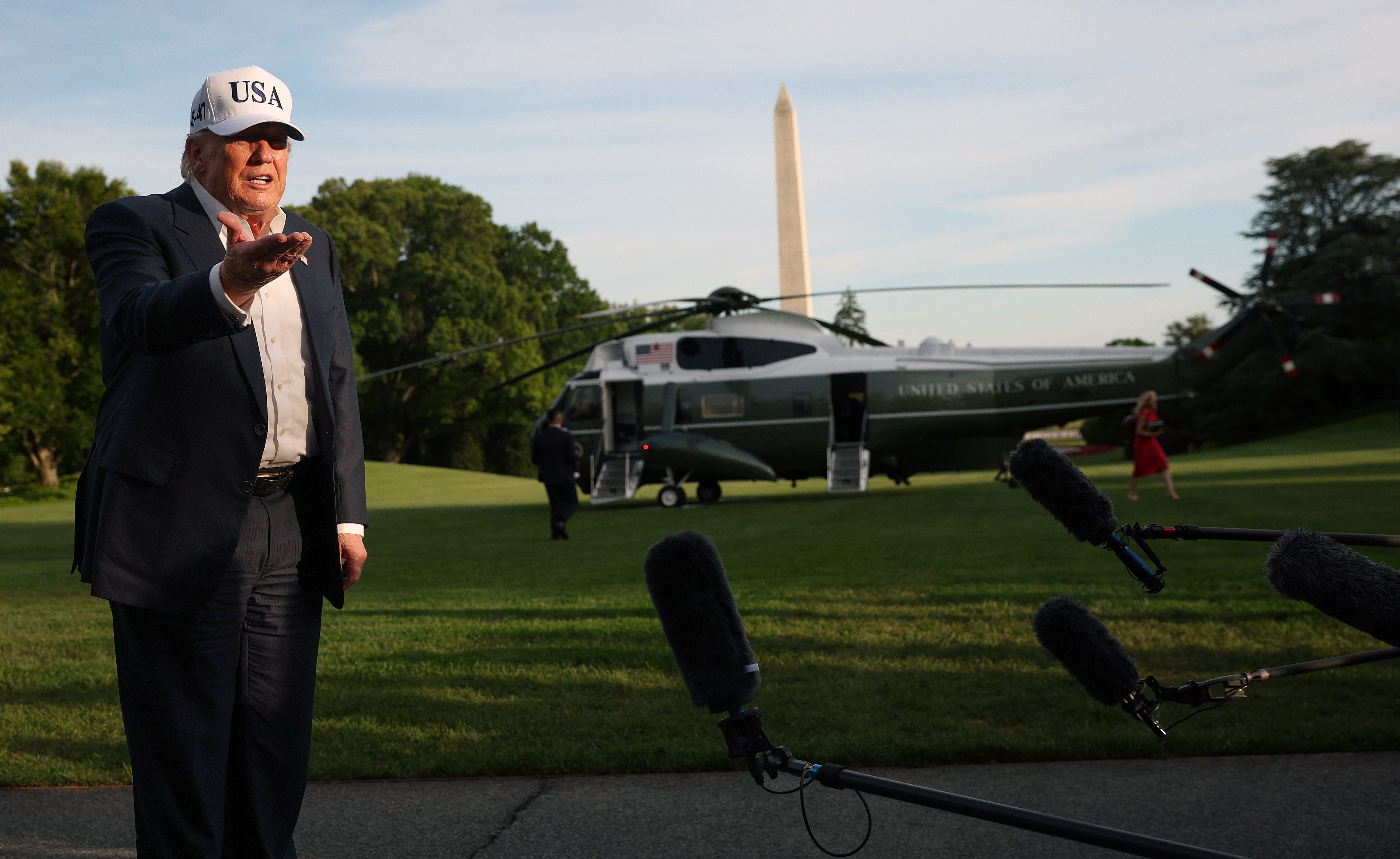 Donald Trump said China's President Xi agreed that Iran should not be allowed to have a nuclear weapon