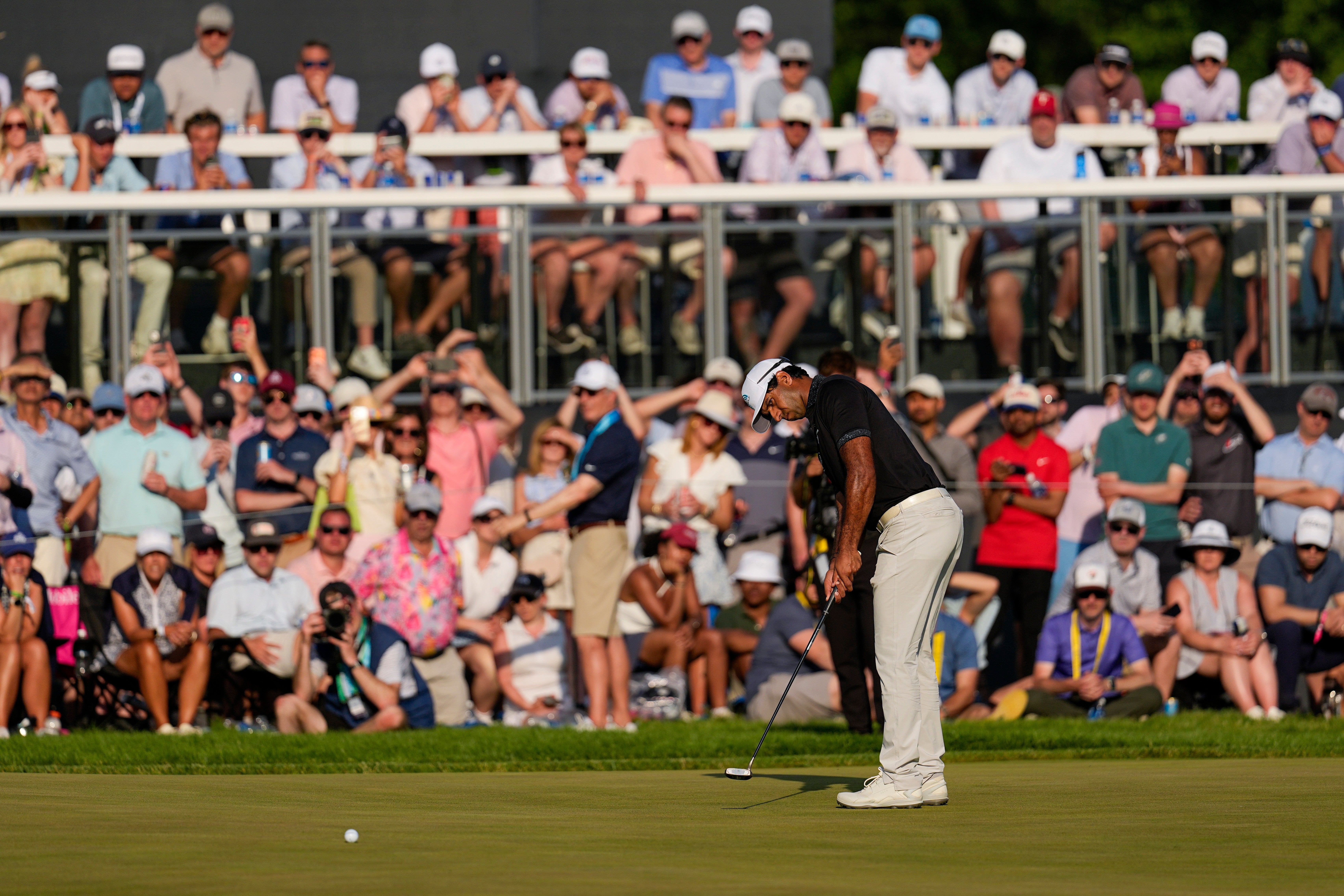 Aaron Rai finished on -9 to win the US PGA Championship by three strokes