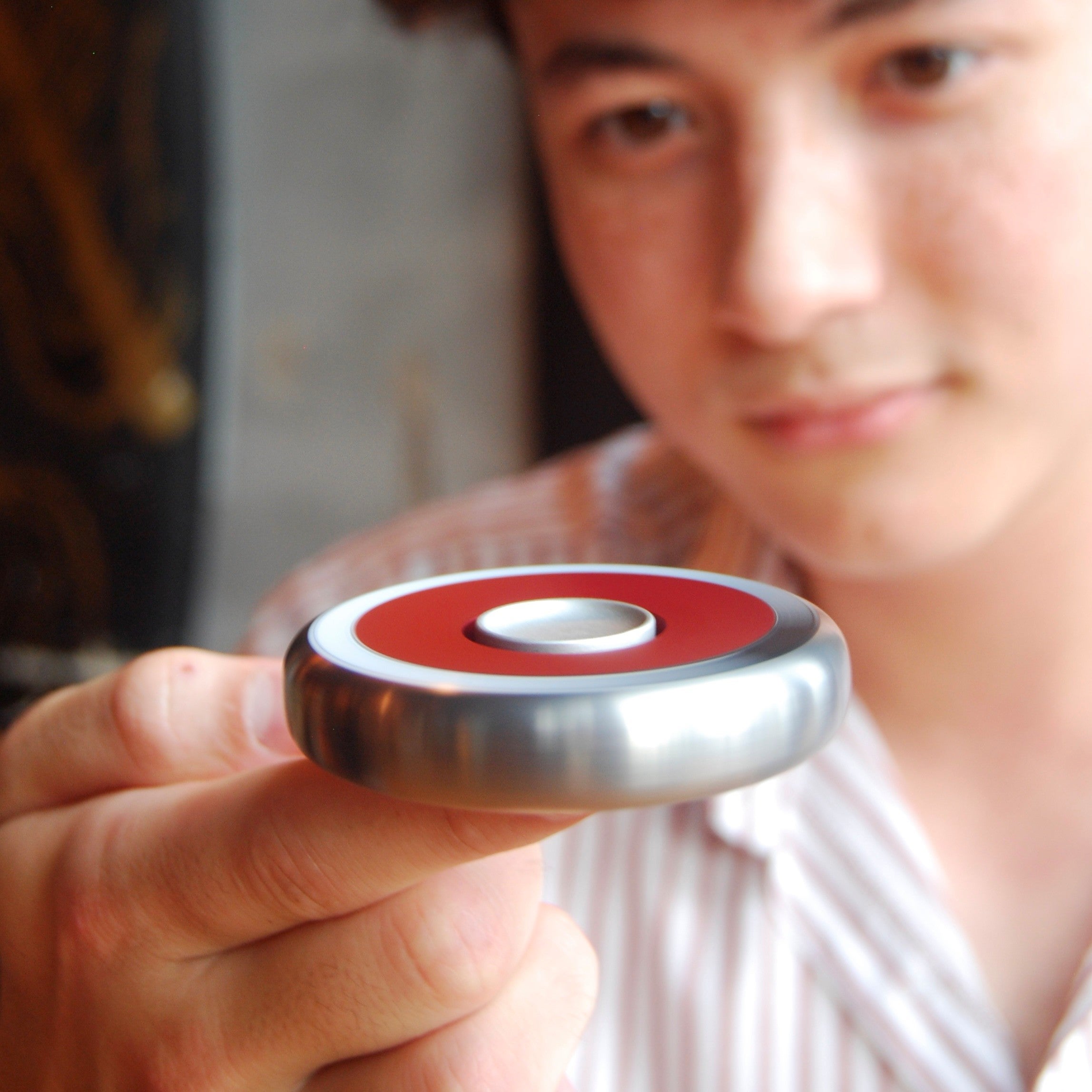 23-year-old made his own fidget spinner to win Guinness World Records title