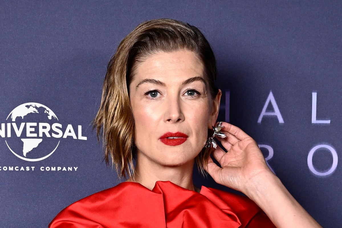 Rosamund Pike recalls being patronised by director over nude scenes: ‘It never benefits the woman to be naked’