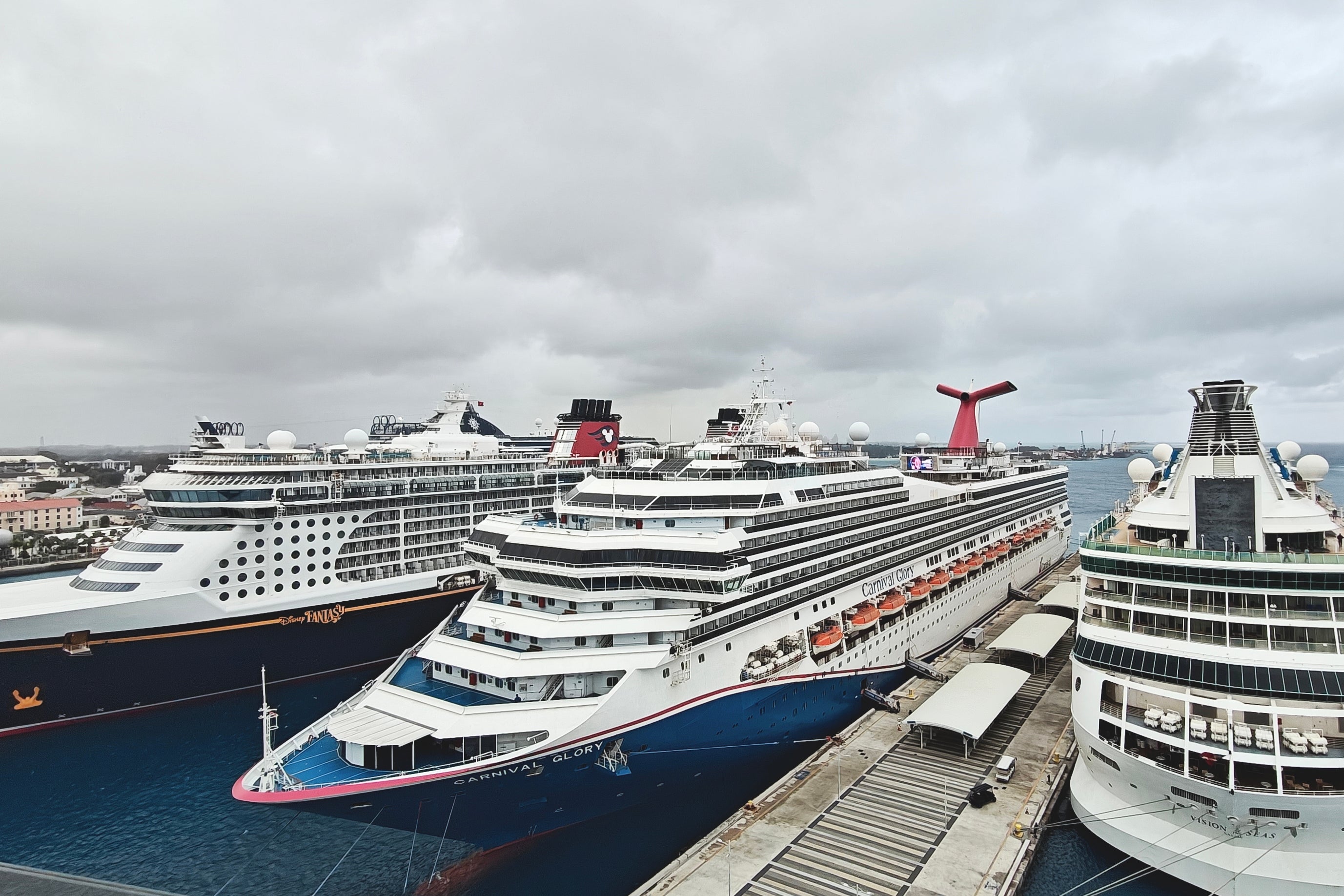 Cruise ships are lining up to welcome passengers (Marc Shoffman)
