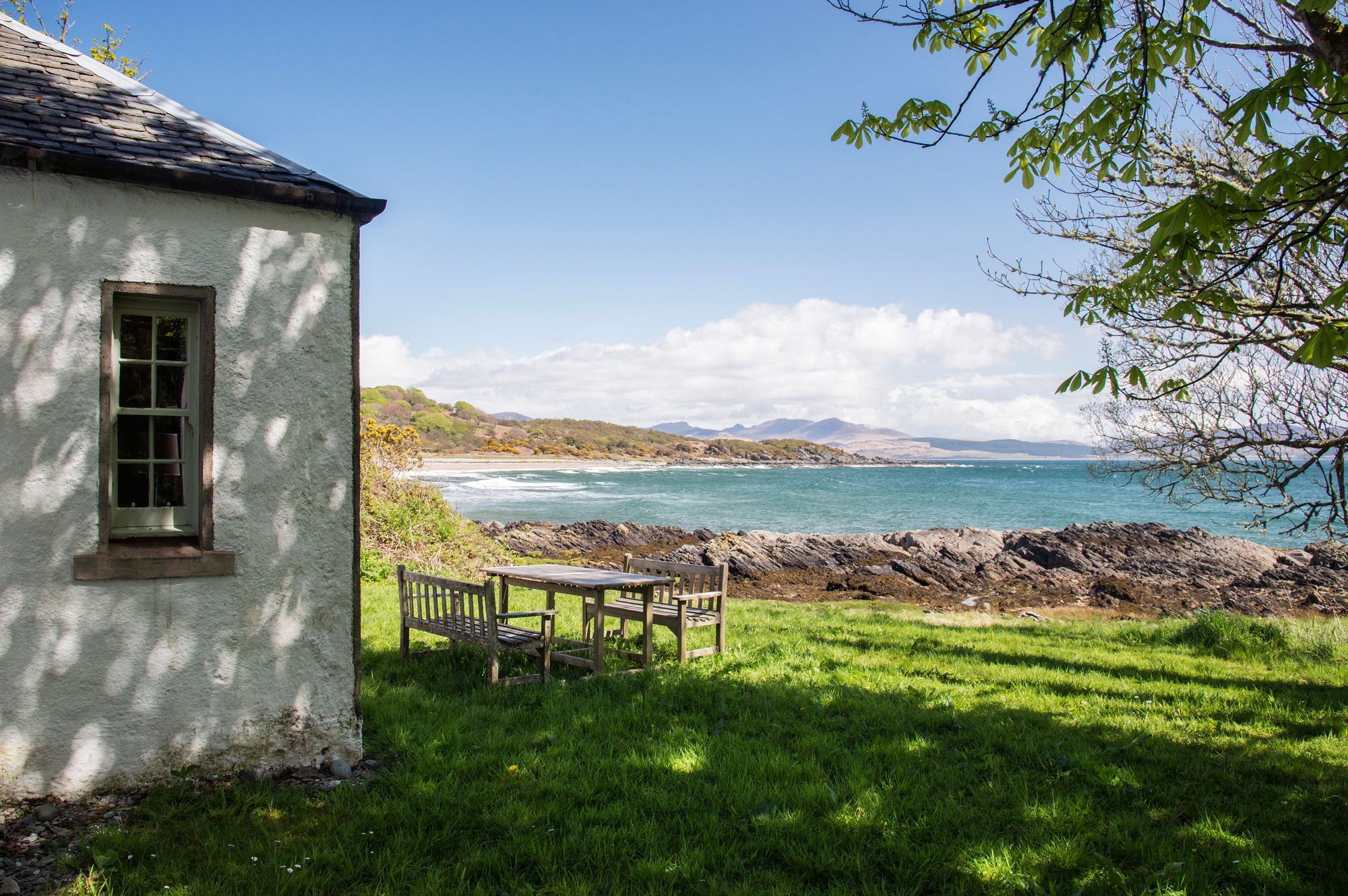 You can’t get more remote on a summer holiday than at this Scottish stay (Jill Tate)