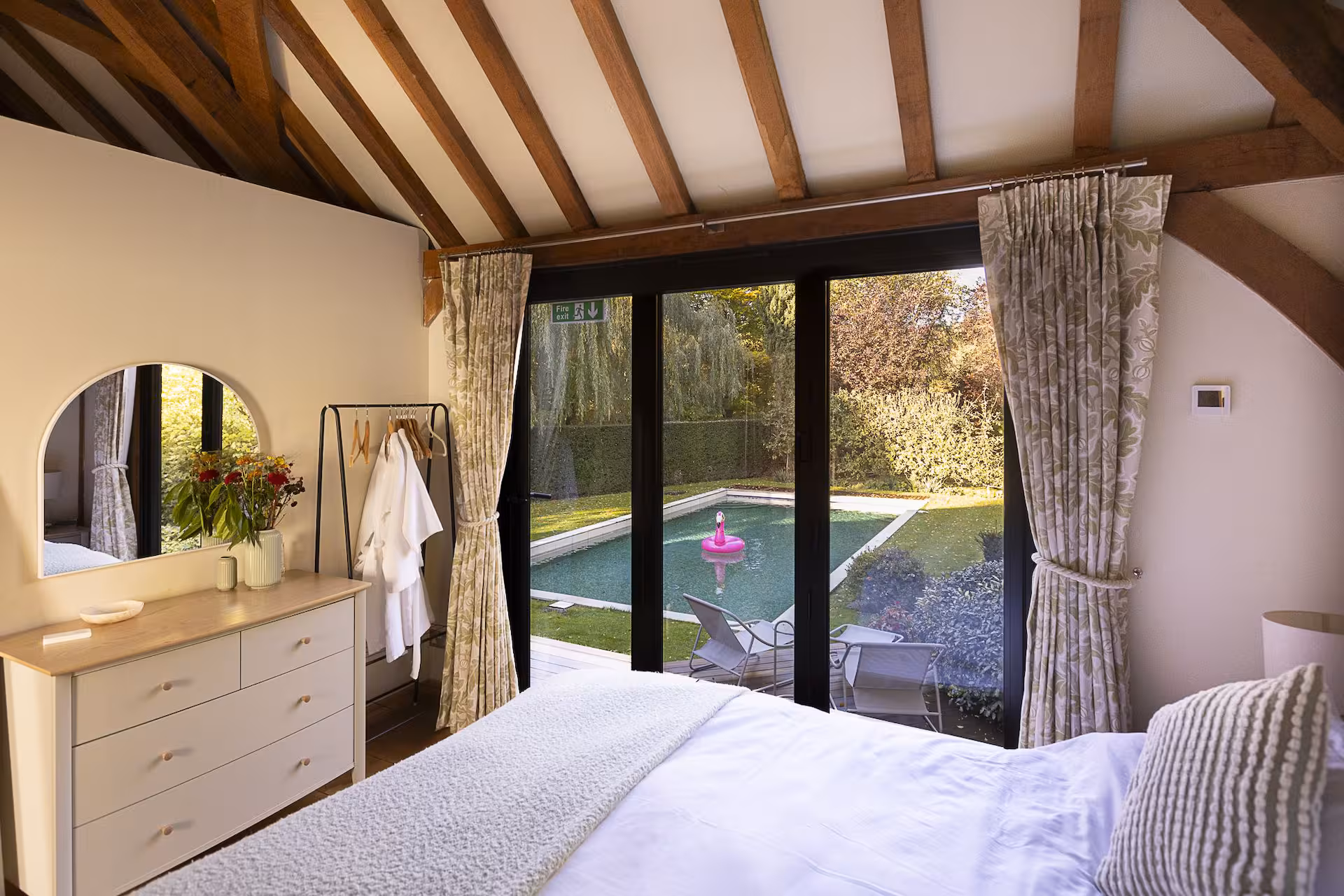 Splash about at this Airbnb with a private pool (Courtesy of the Airbnb Community)