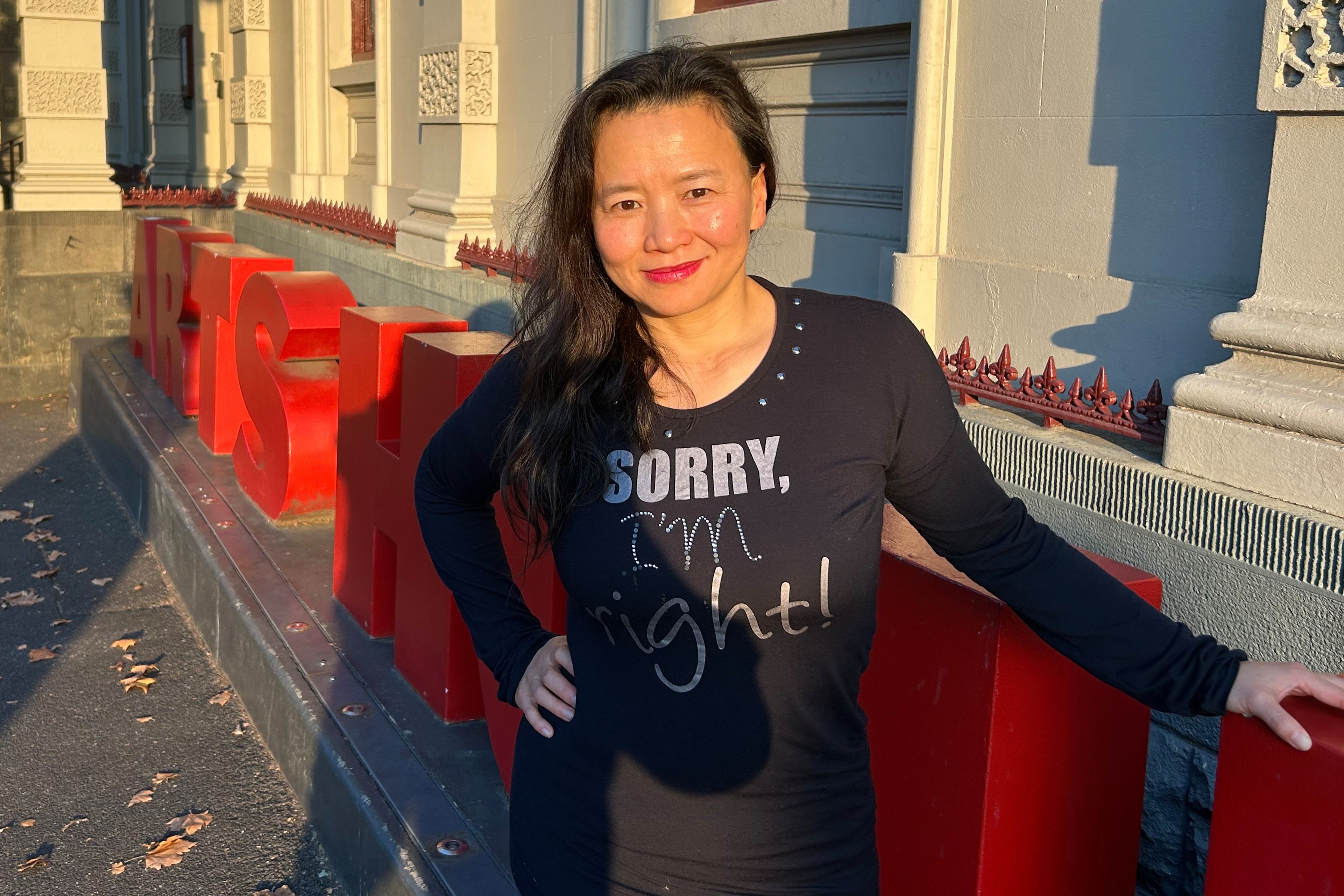 Cheng Lei pictured in Melbourne, April 2026