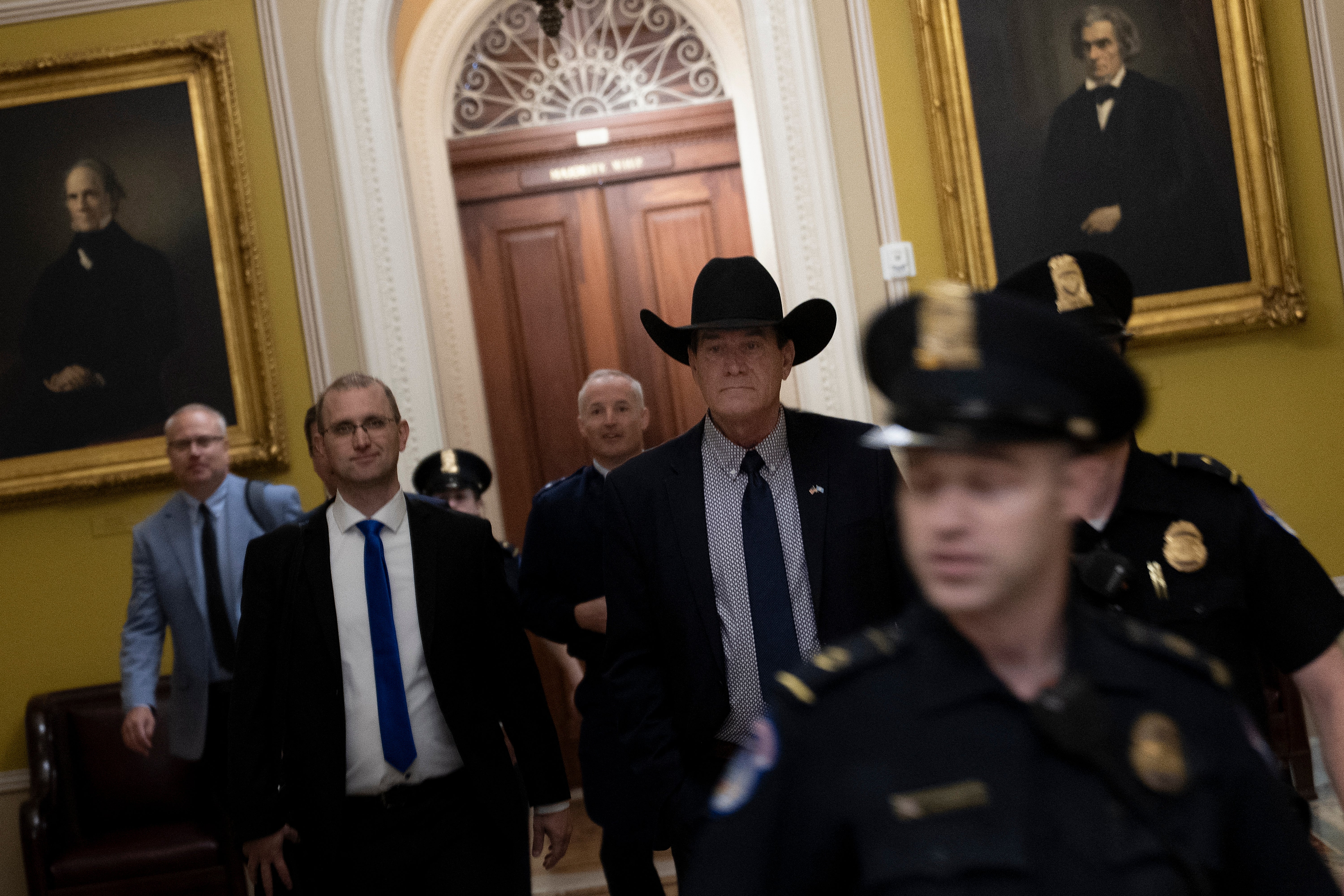 Gov. Larry Rhoden, Noem’s stetson-wearing successor, has issued two commutations so far and sought approval from the Board of Pardons and Paroles on both