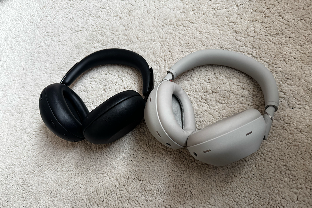 The ear cups are much slimmer than the XM6s (Alex Lee/The Independent)