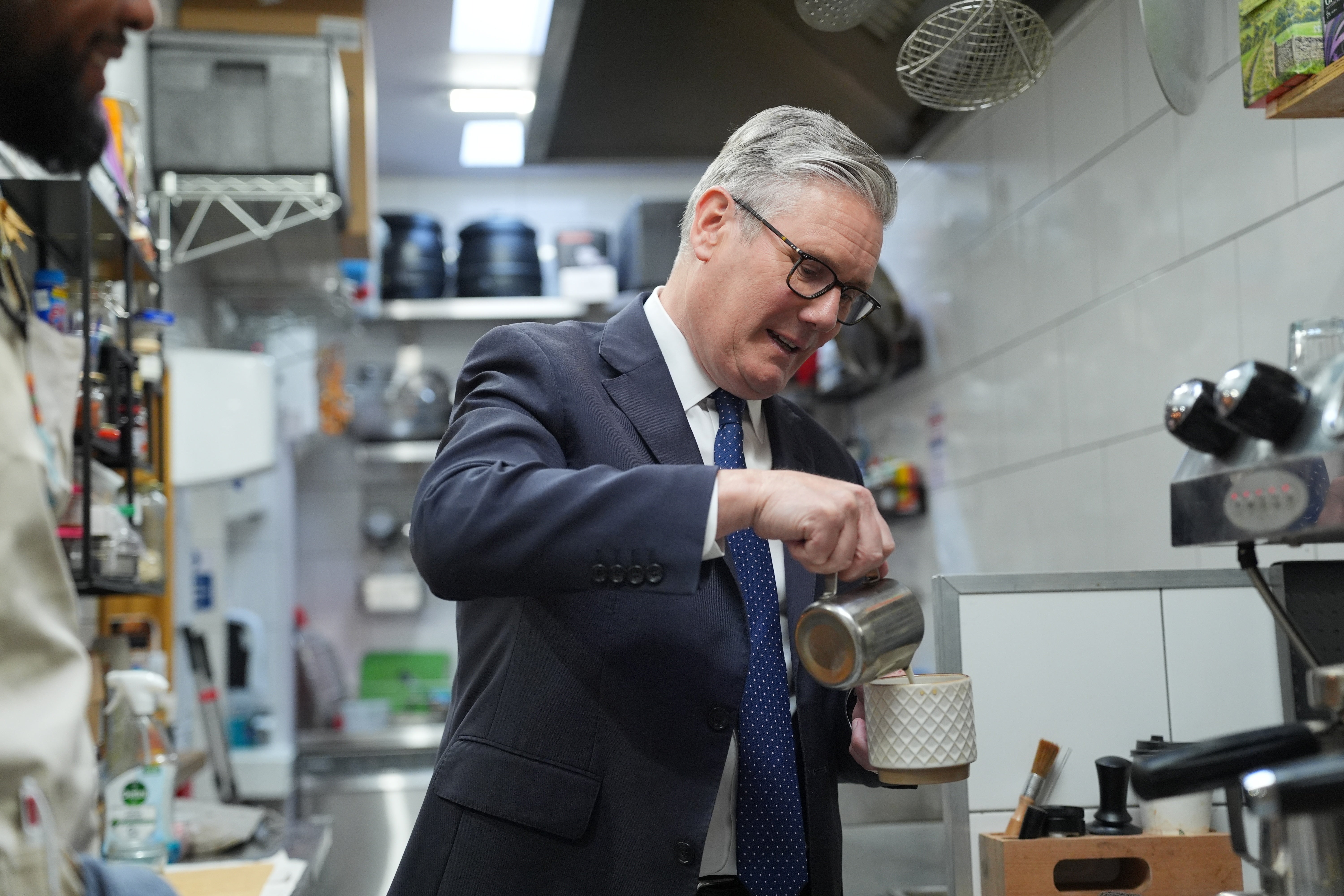 Starmer pours a cup of tea as Labour’s political turmoil continues