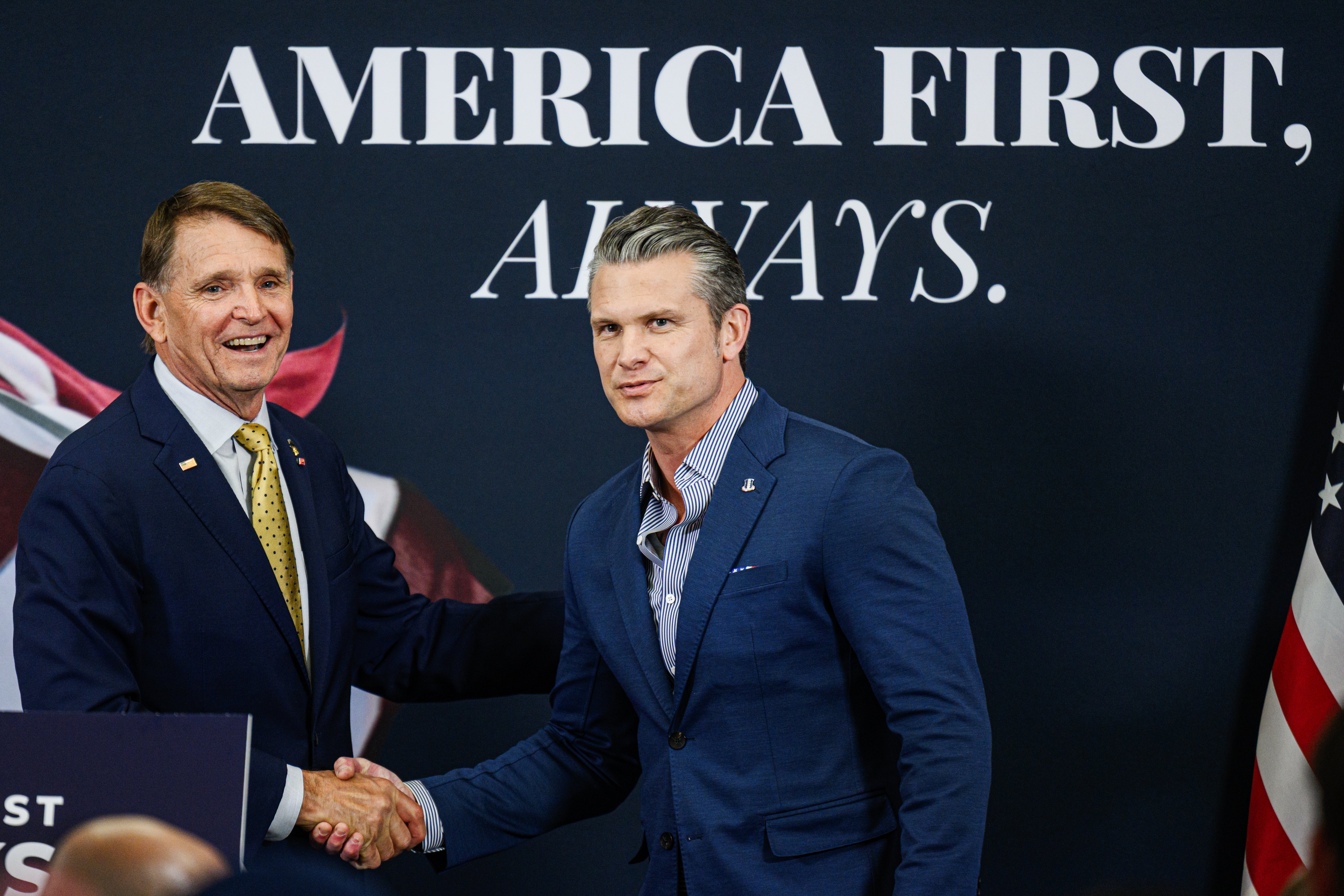 Pete Hegseth brought his ‘warrior’ ethos to a campaign stop in Kentucky as MAGA looks to defeat Rep. Thomas Massie in a primary. But, Hegseth said his visit did not violate federal law