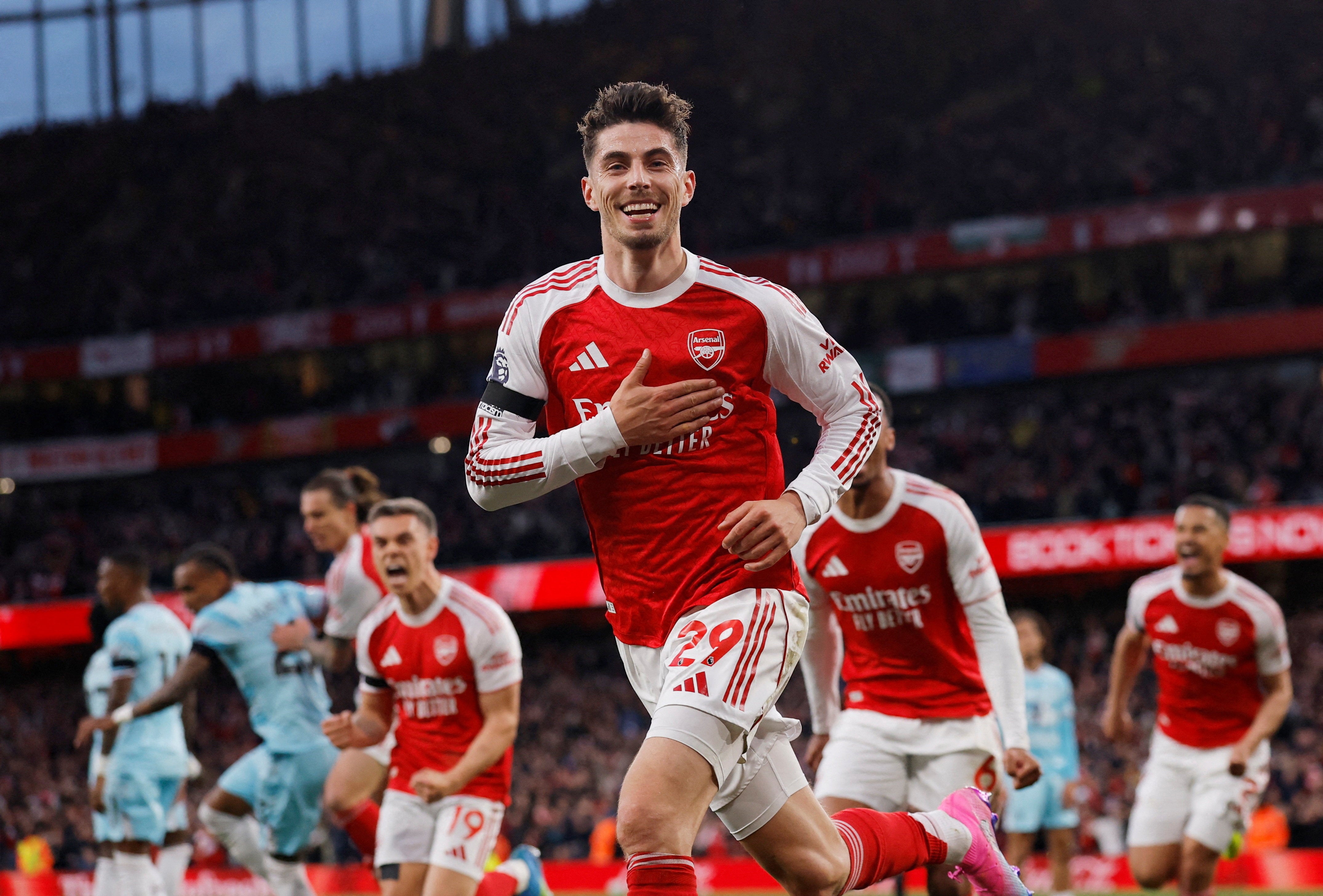 Kai Havertz scored the only goal of the game