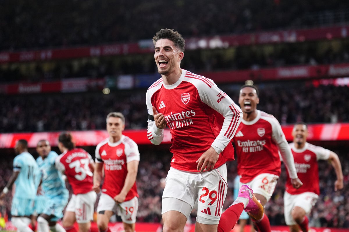 Arsenal on brink of first Premier League title in 22 years after beating Burnley