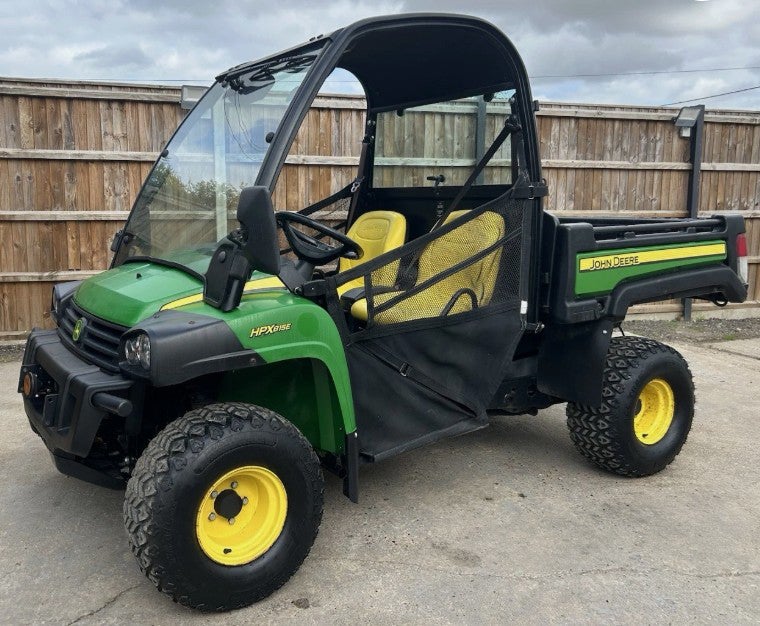 A John Deere Gator 4x4, the type of vehicle involved in Holdsworth’s accident