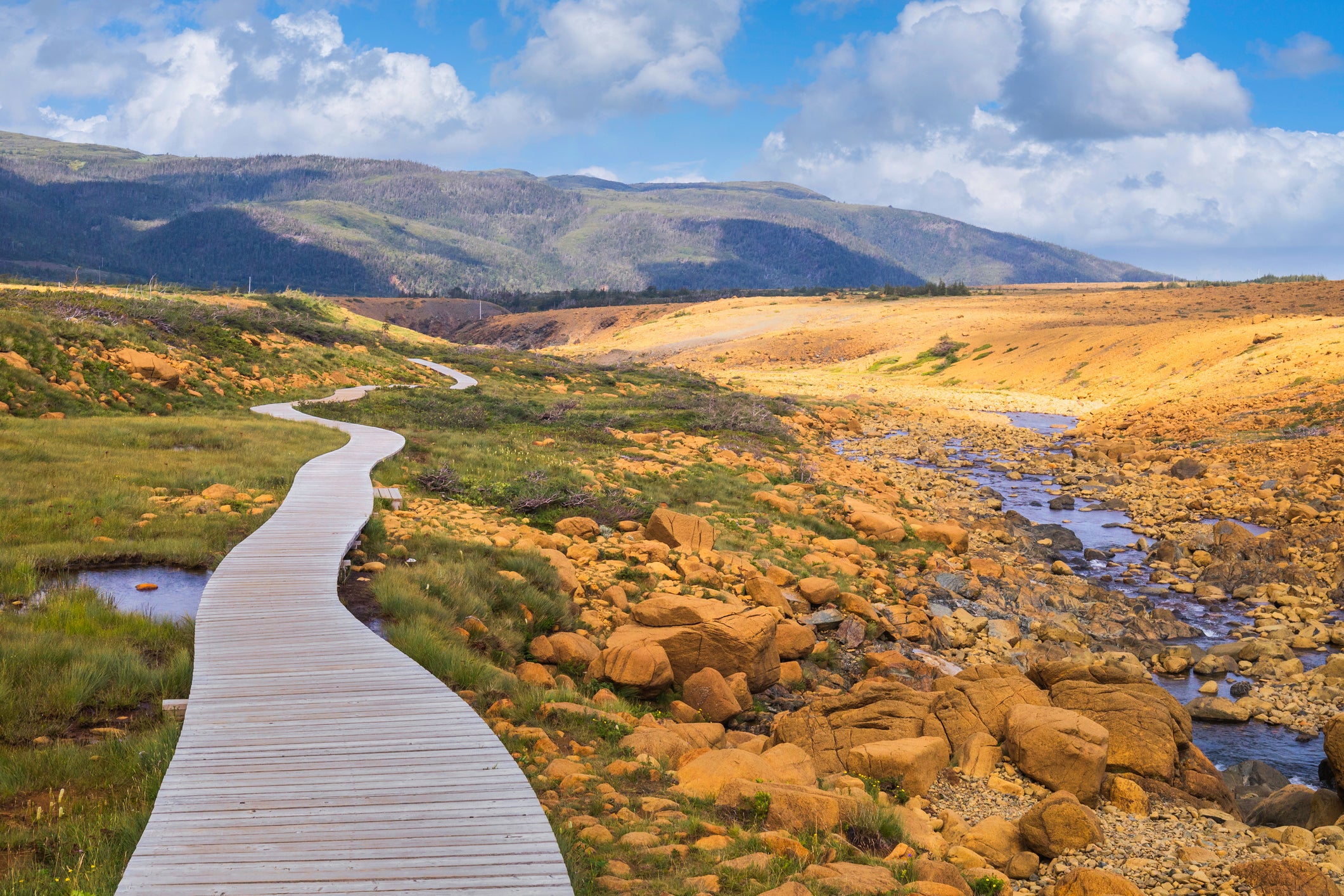 Tablelands at Gros Morne National Park