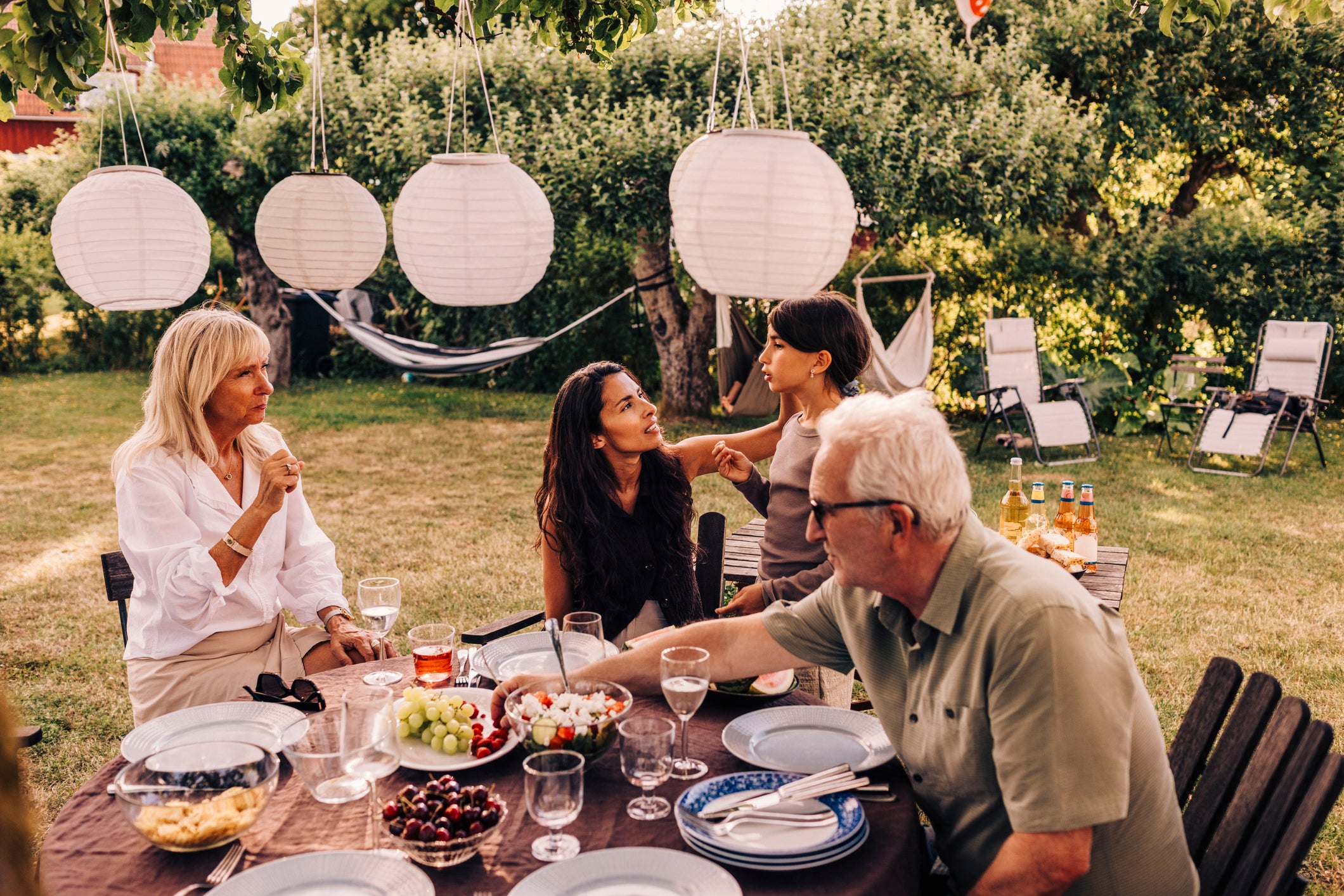 Choose food and drink options that can be prepped in advance, and dishes that add colour and interest to your table