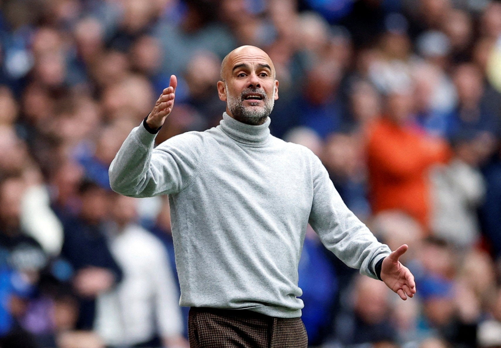 Pep Guardiola has turned football thinking on its head (Reuters)