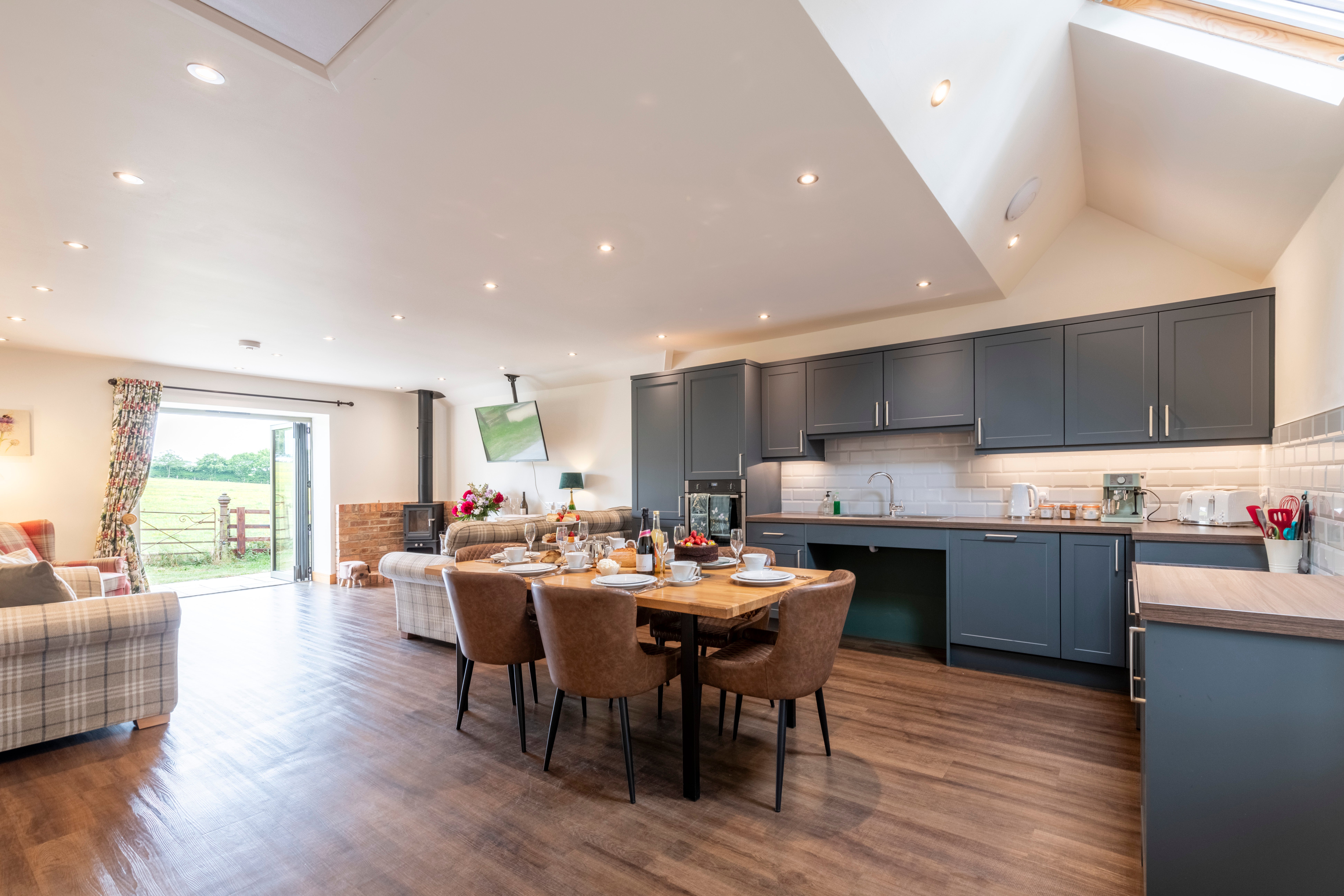 This accessible holiday home sleeps up to six people