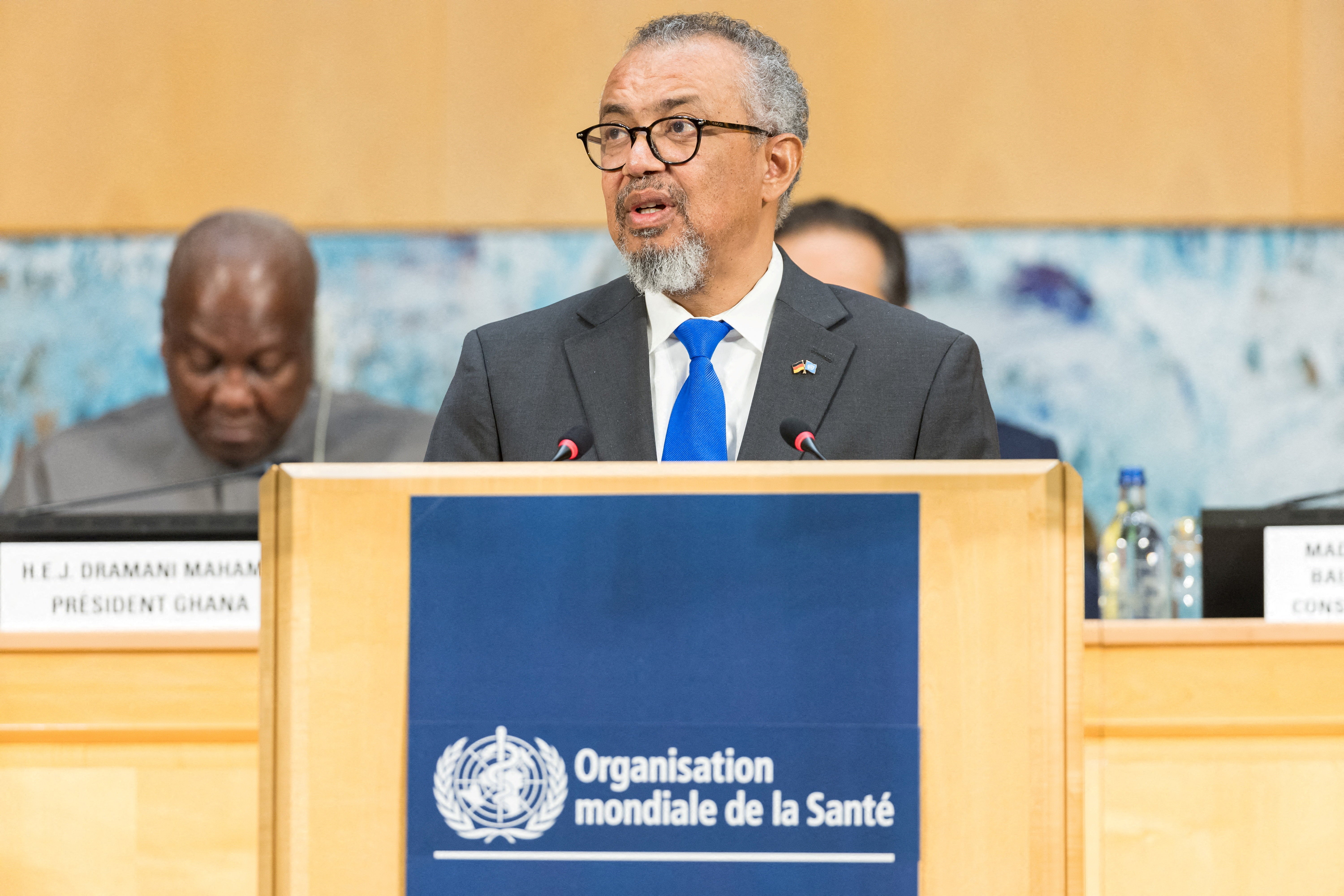 Dr Tedros Adhanom Ghebreyesus says he is 'deeply concerned' about the scale and speed of the epidemic