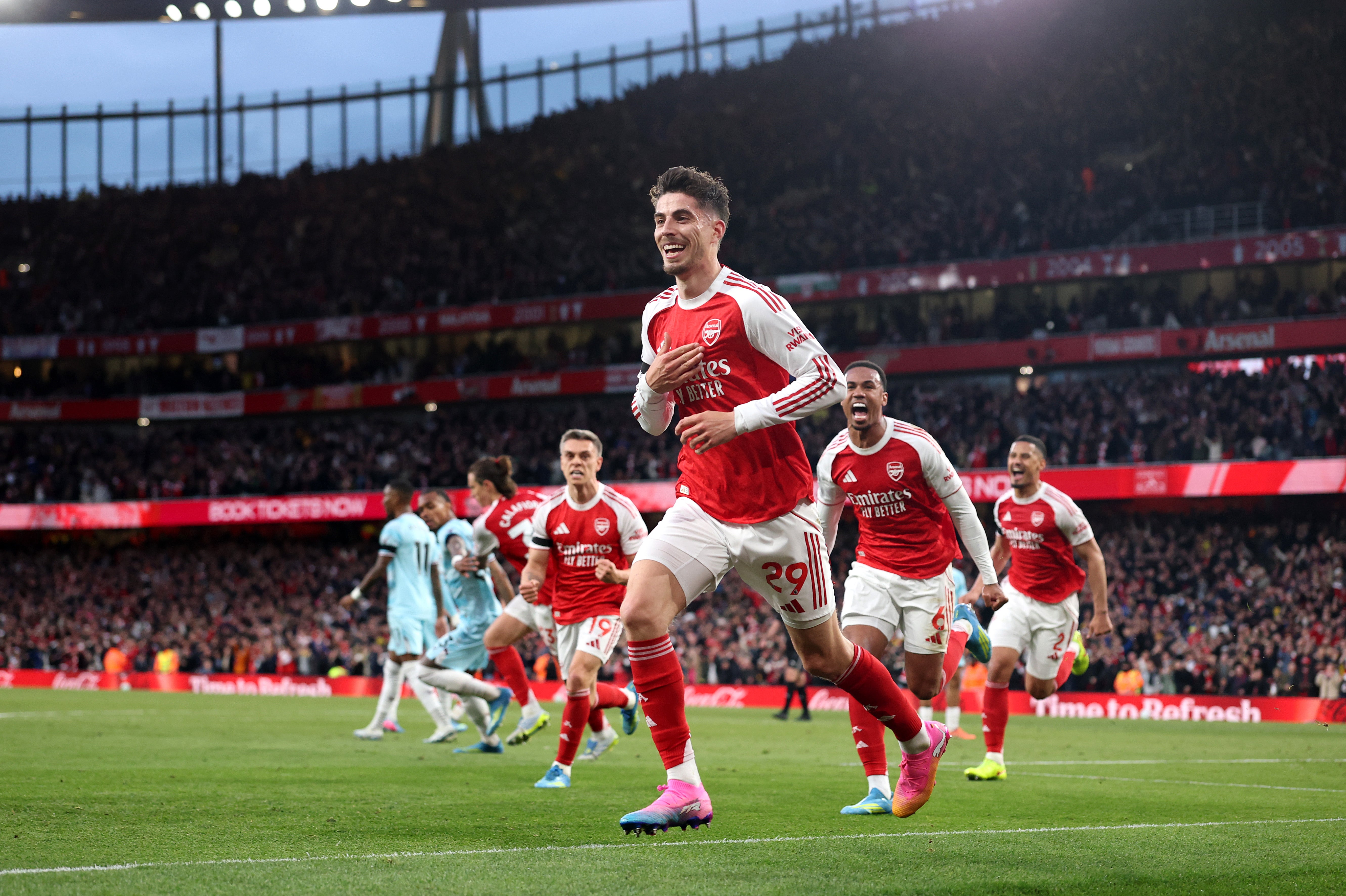 Kai Havertz scored the only goal of the game to beat Burnley