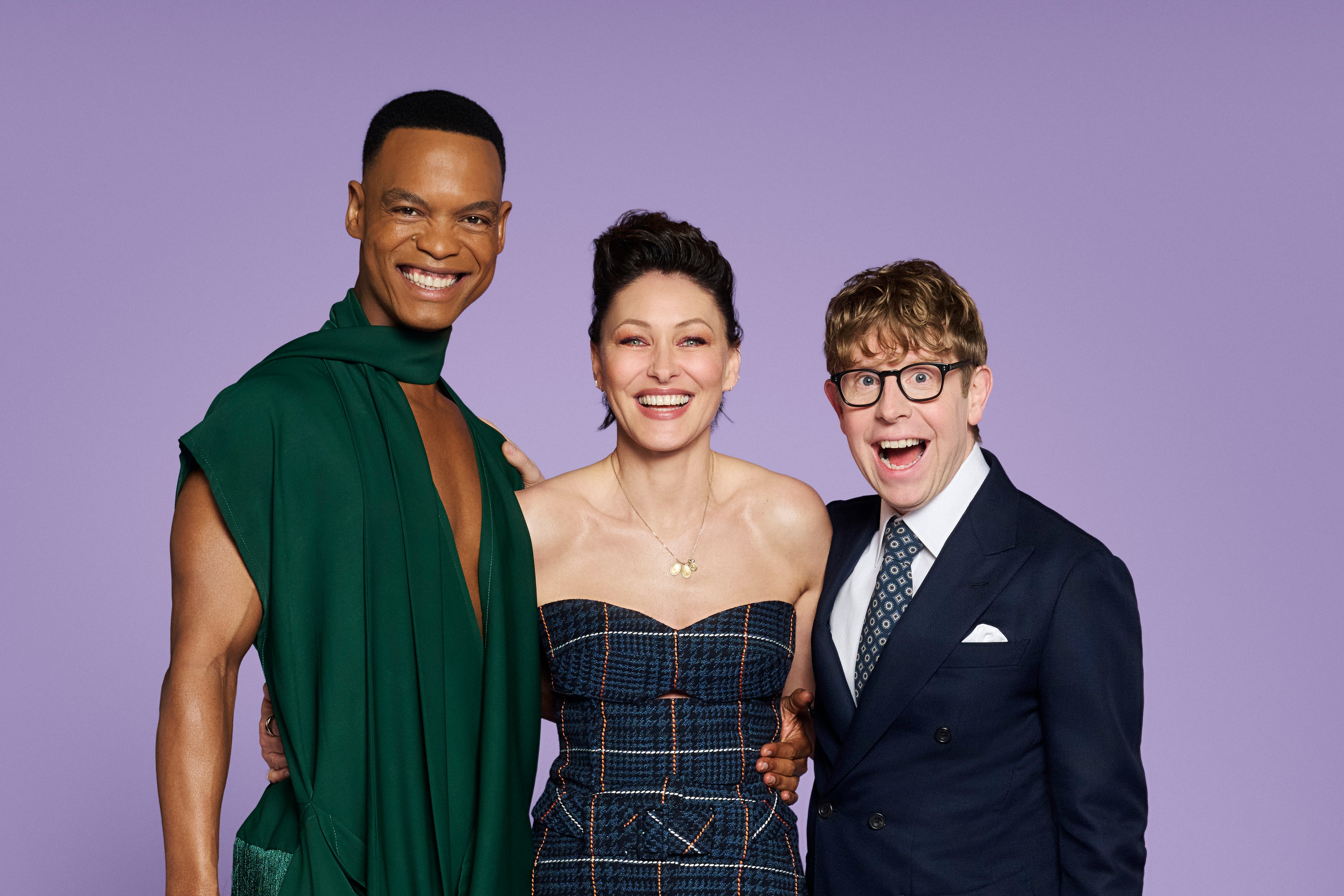 The trio will be the new faces of 'Strictly Come Dancing' later this year (BBC)
