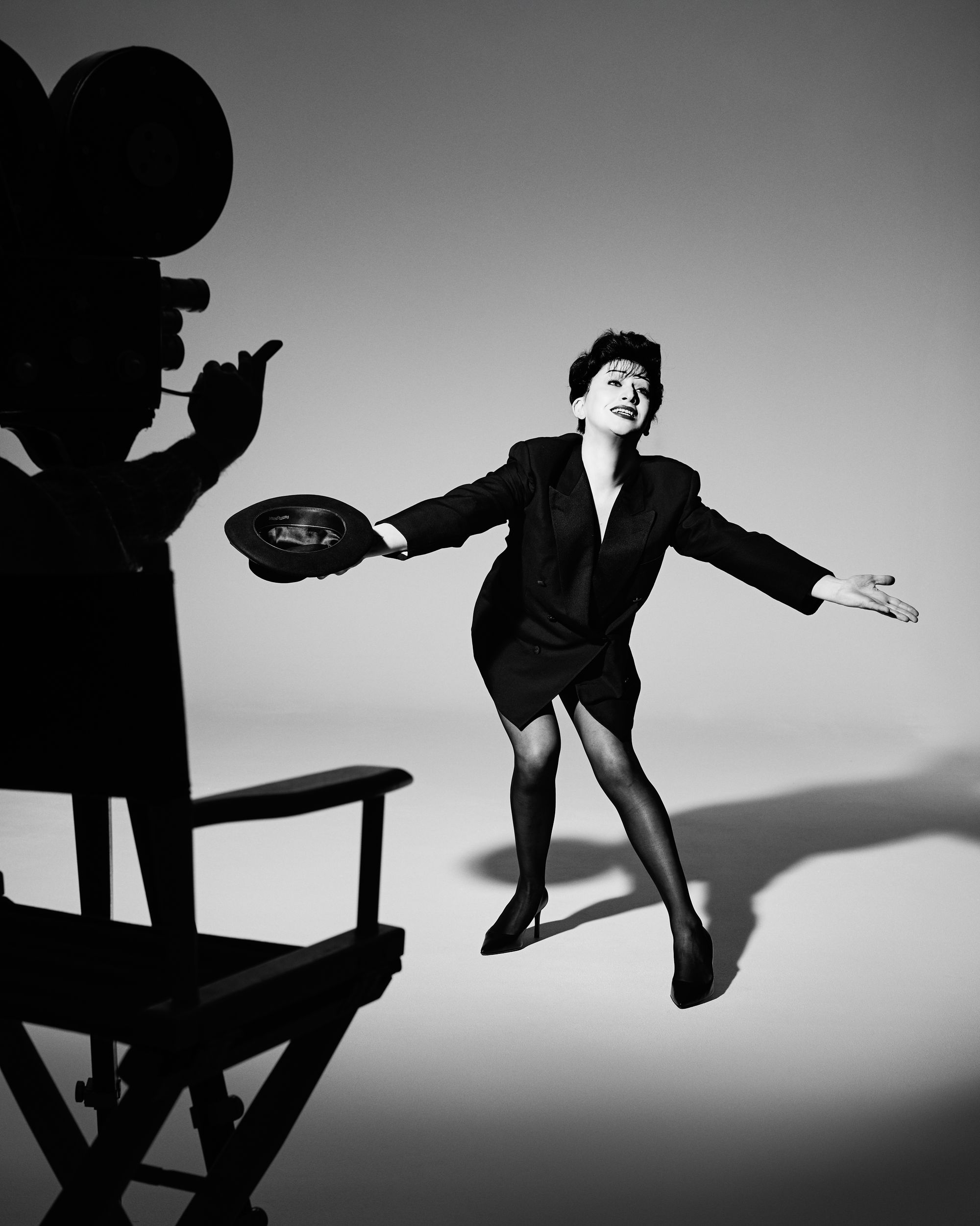 Monsoon as singer and actor Judy Garland (Hunter Abrams)
