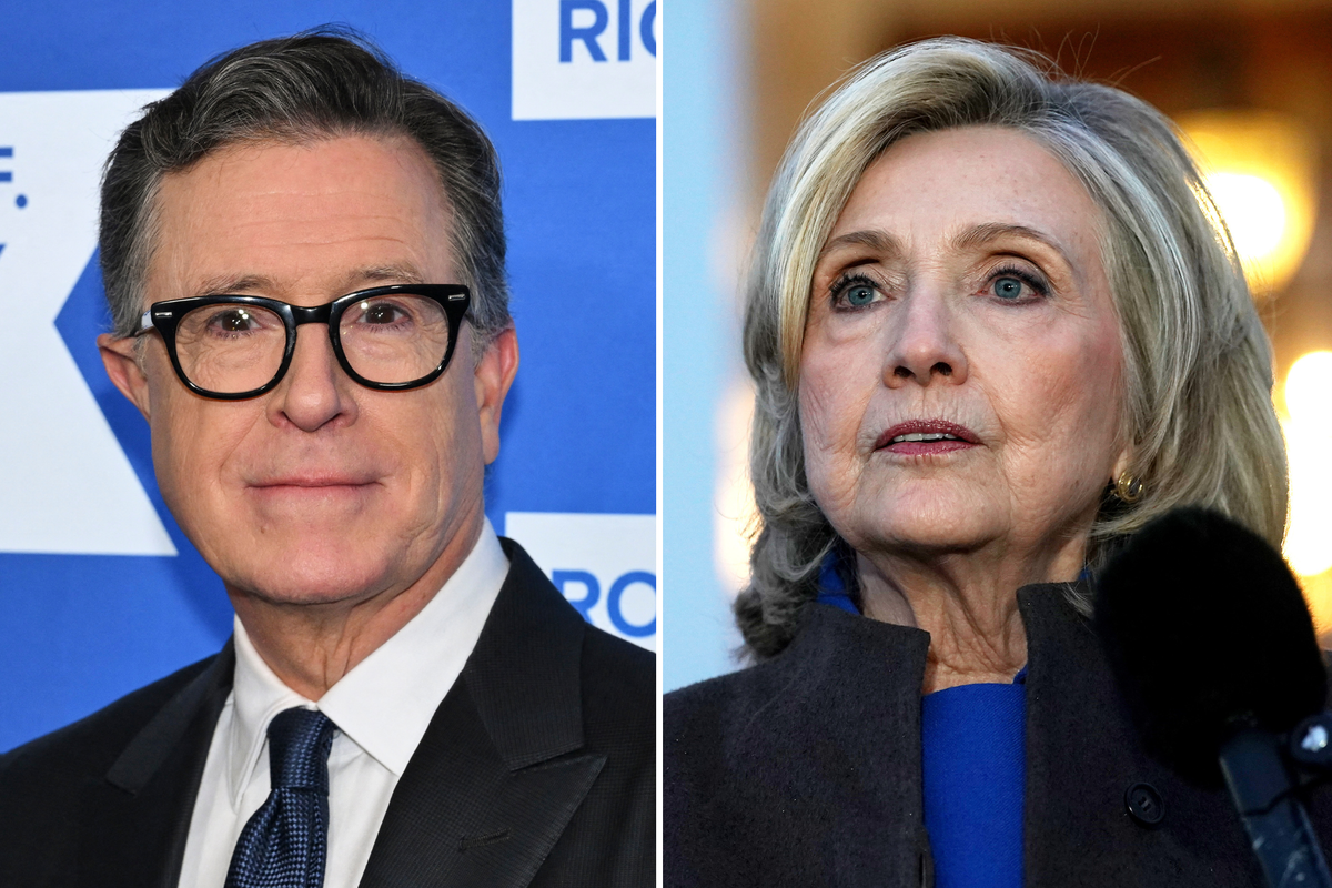 Stephen Colbert shares the Hillary Clinton joke that never made it to air as he kicks off final week of shows
