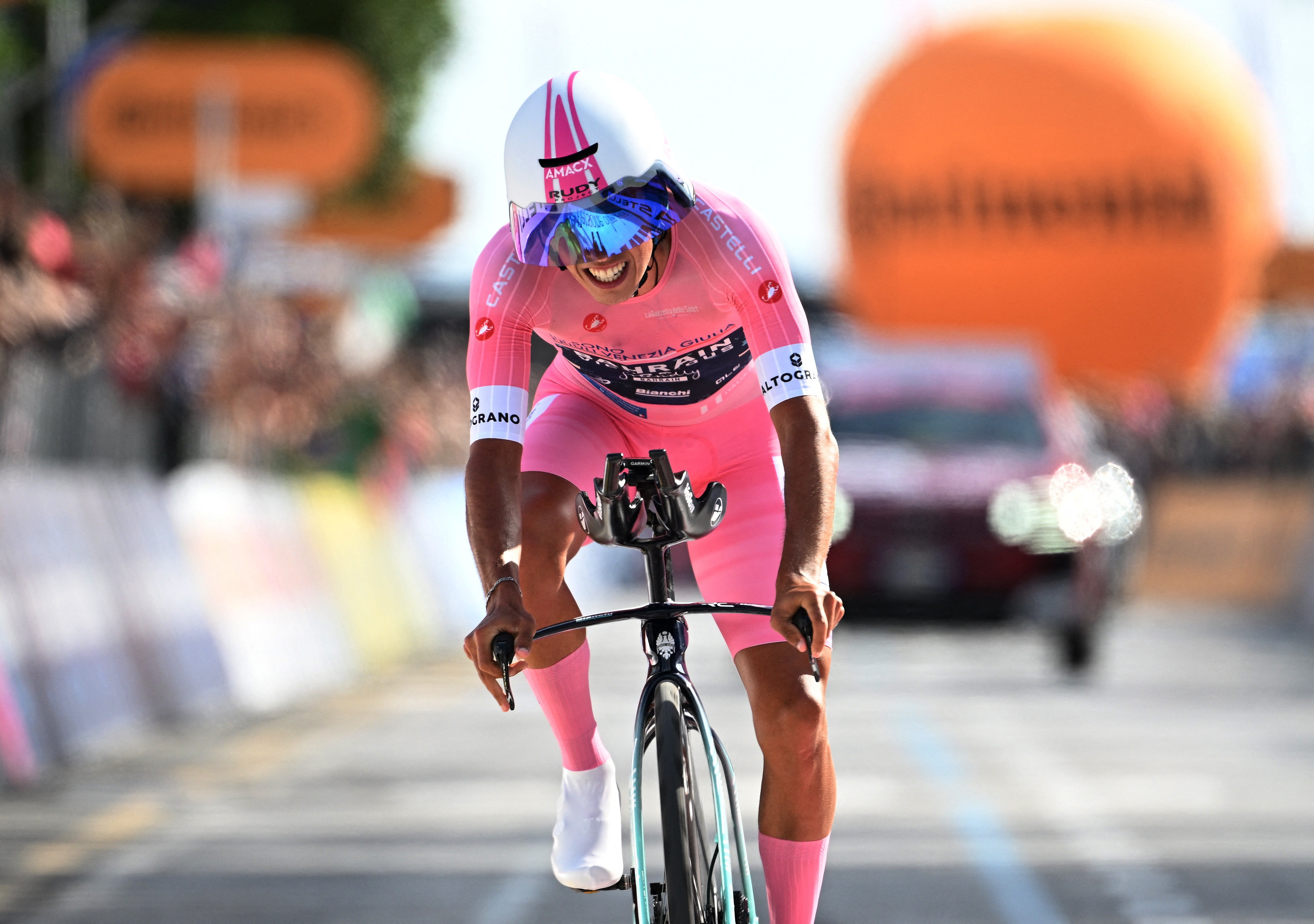 Afonso Eulalio saw his lead slashed but managed to hold onto it (Reuters)