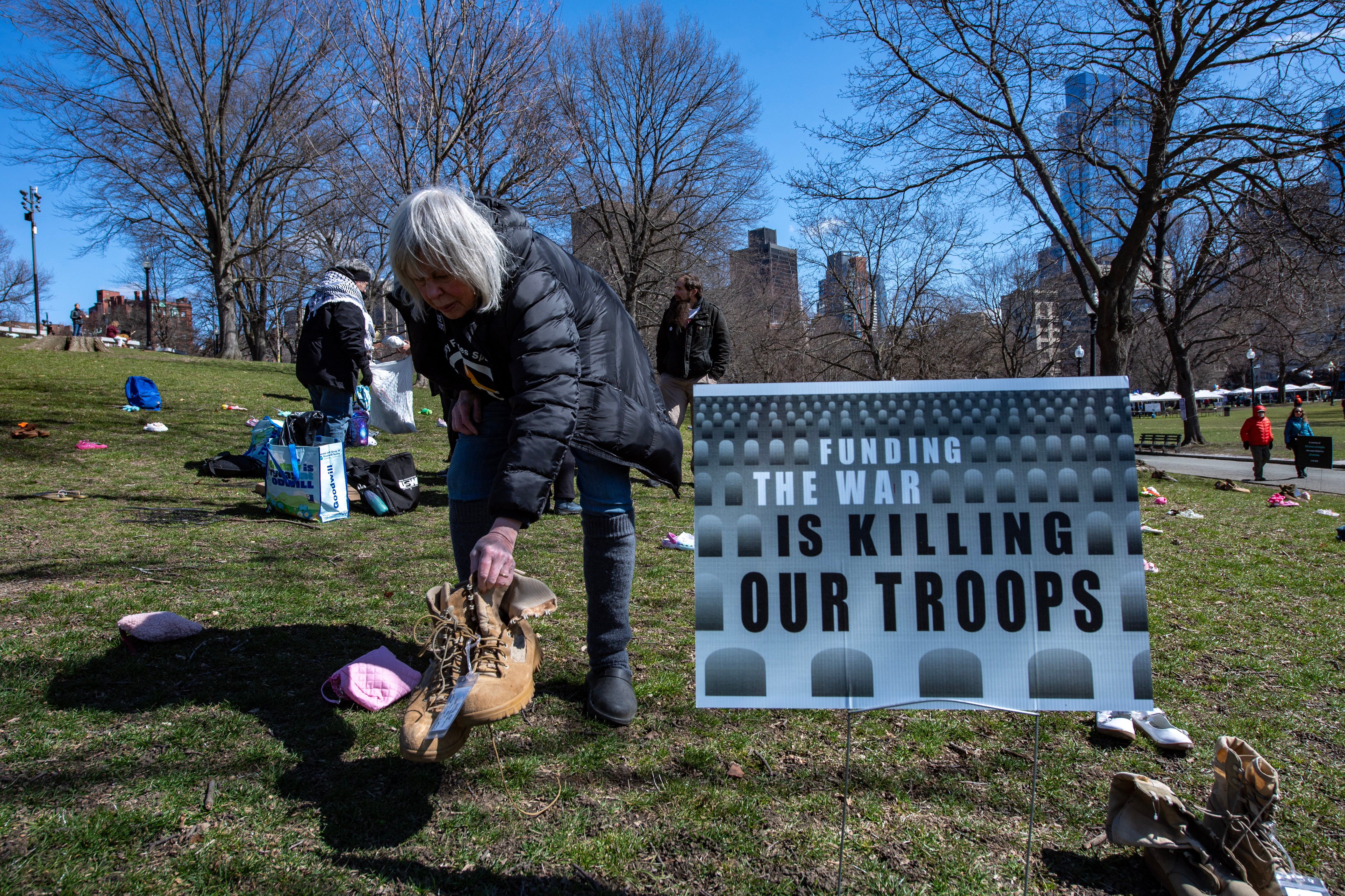 Only 43% of those polled said said they believed the Iran war will be worth the costs, which include 14 U.S. service members killed and 406 wounded in action as of Tuesday, May 19, 2026 (AFP/Getty)