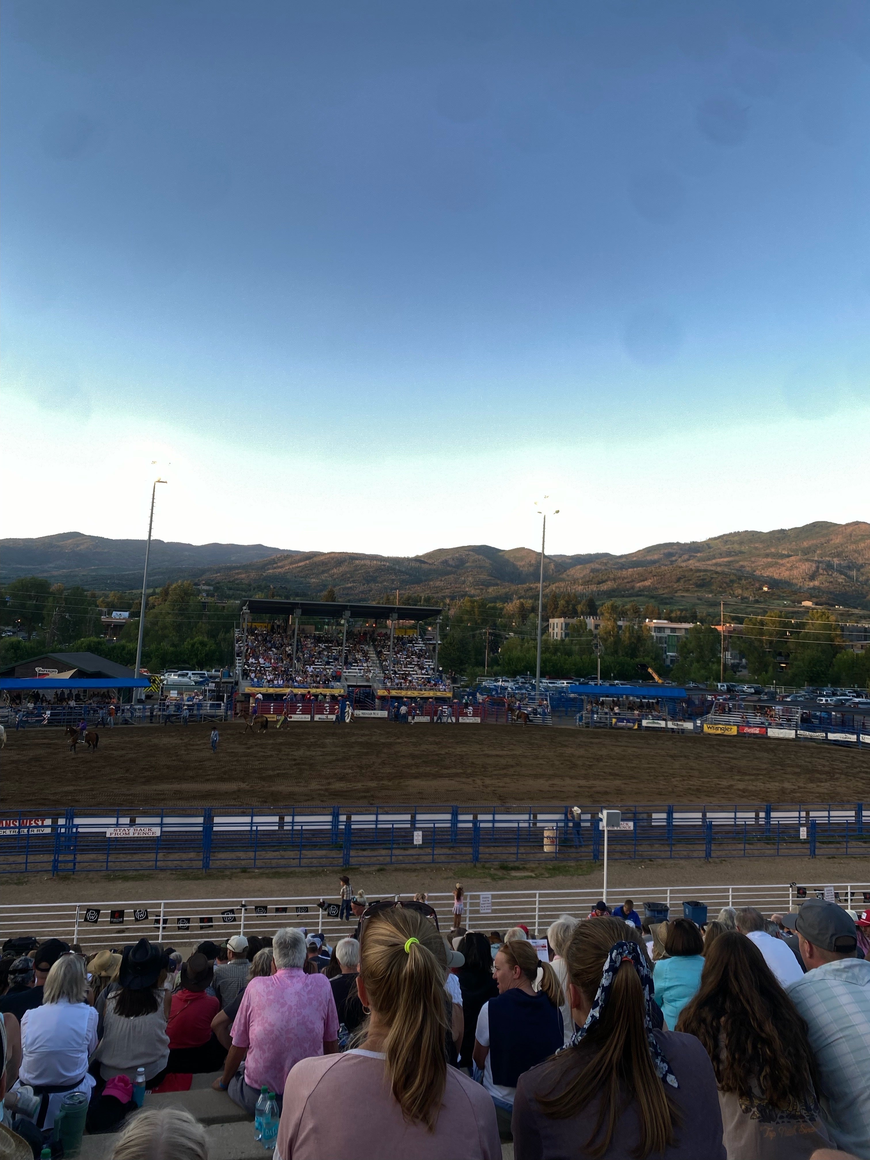 The rodeo in Steamboat Springs, Colorado, has long been part of the town's history and centuries old ranching culture. It has been held at the same arena for generations at the base of Howelsen Hill Ski Area, Colorado’s oldest continuously operated ski area (Kelly Strotbeck)