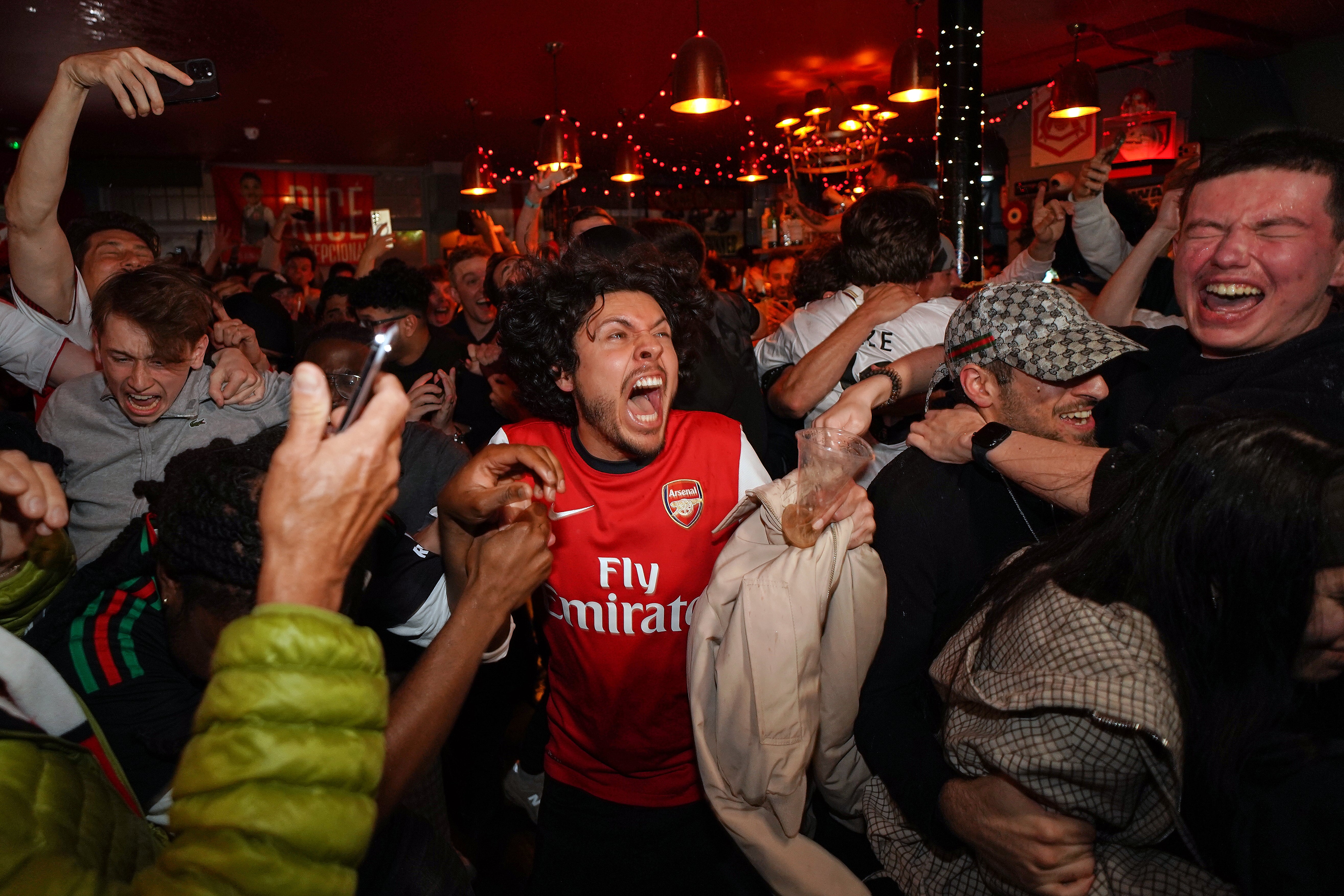 Arsenal won their first title in 22 years (AP)
