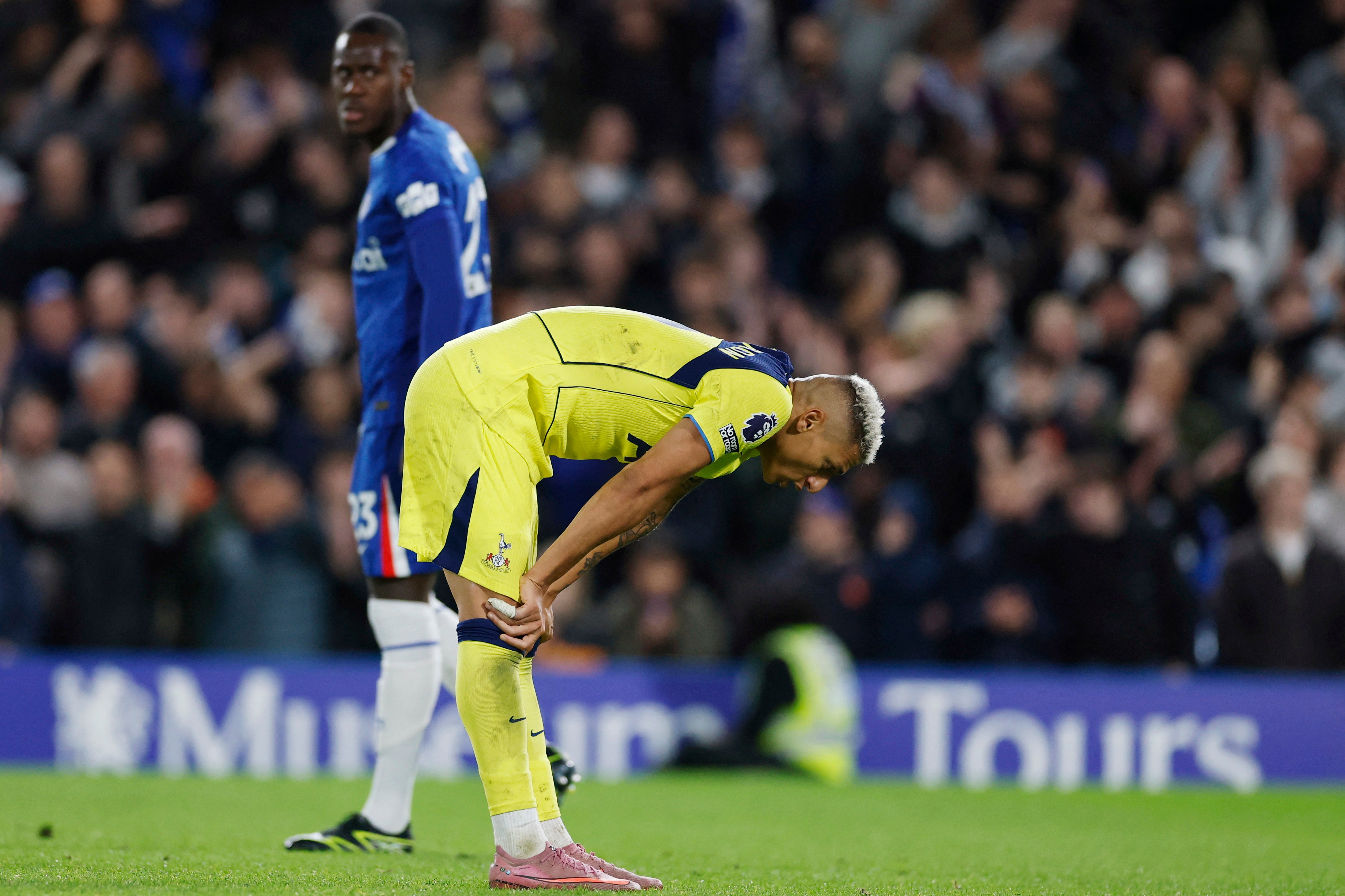 Richarlison's goal was not enough to ensure survival for Tottenham (Reuters)