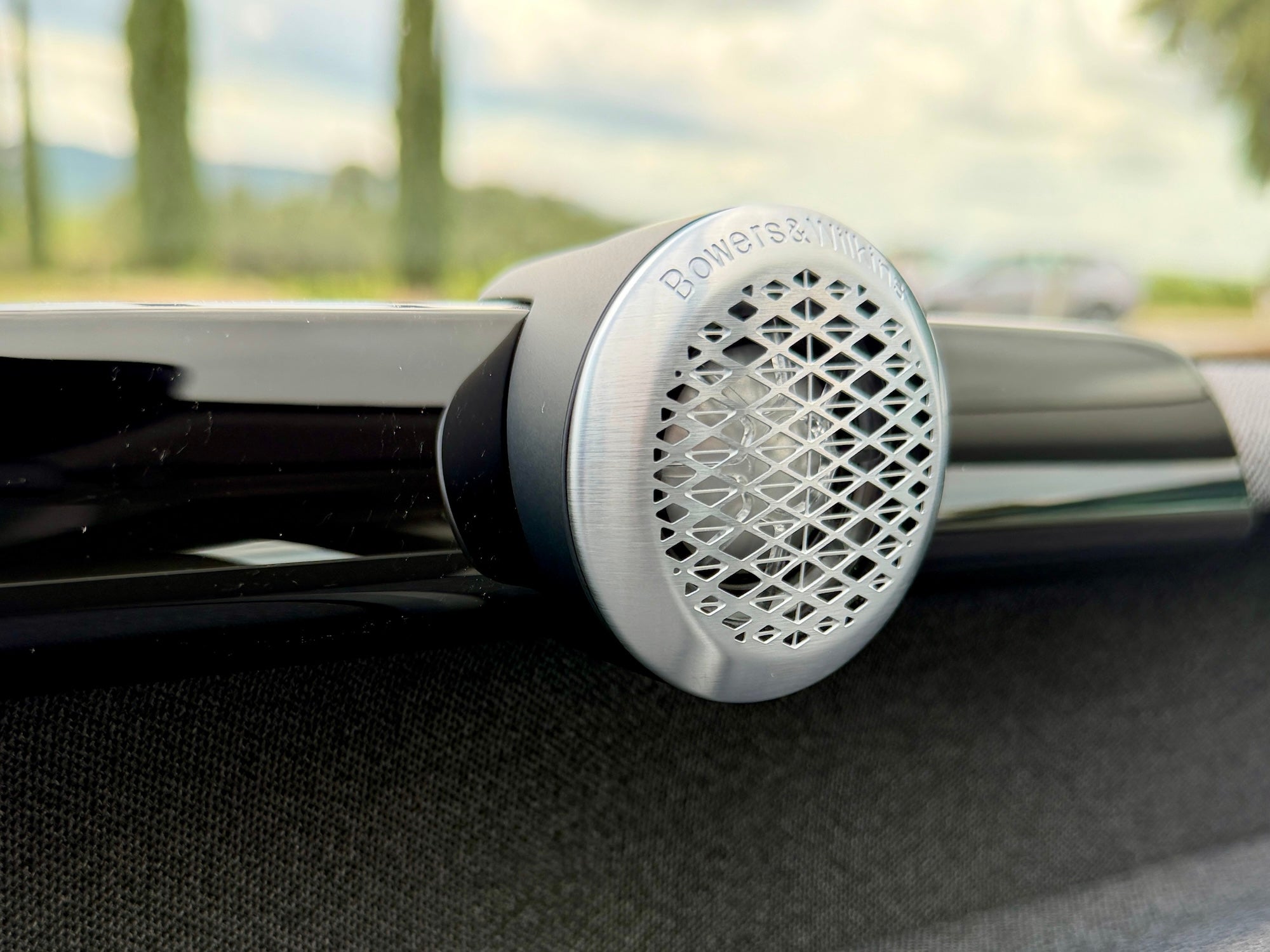 The Bowers and Wilkins sound system with Dolby Atmos is one of the highlights of the Volvo EX60 (Steve Fowler)