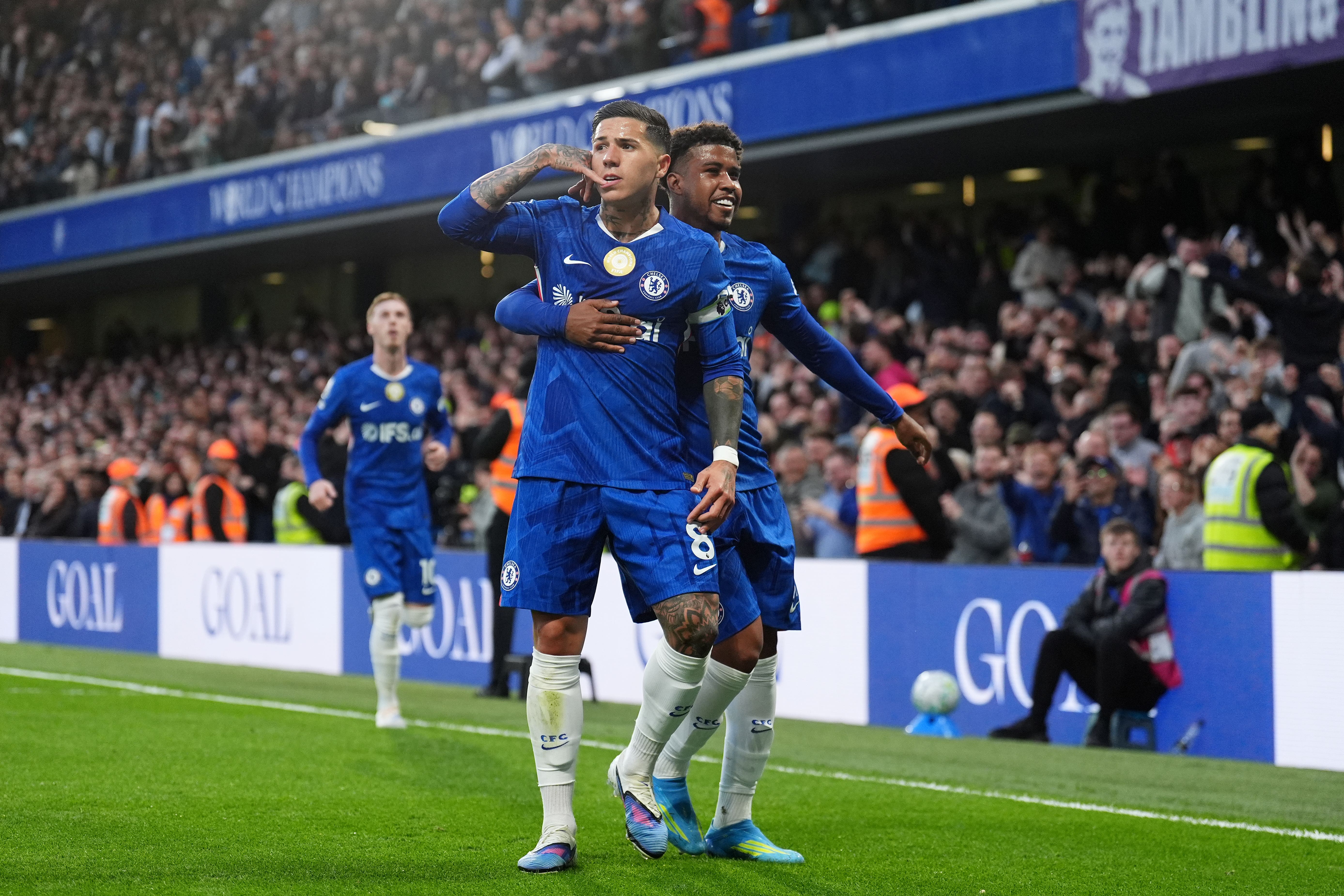 Enzo Fernandez brilliantly fired Chelsea into the lead