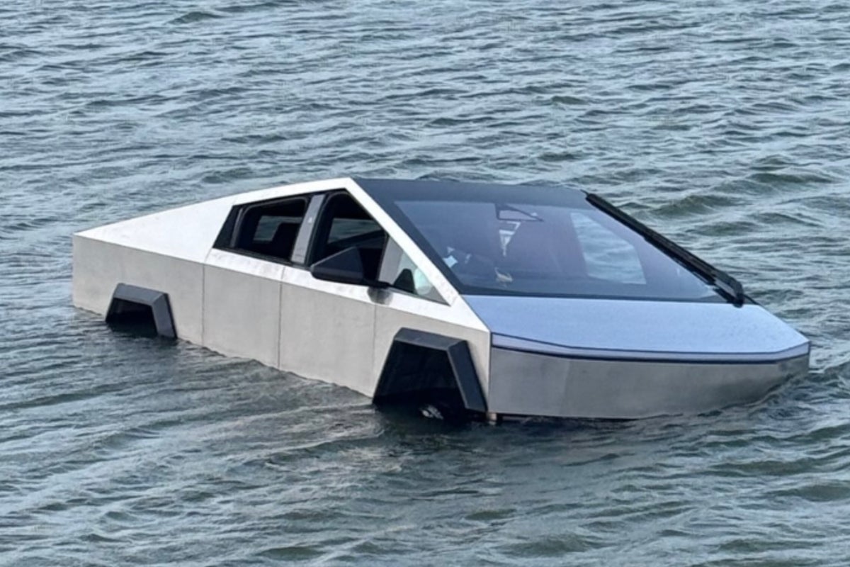 Cybertruck driver arrested after he’s accused of driving into lake using Tesla’s ‘Wade Mode’ – UK Times Cybertruck driver arrested after he’s accused of driving into lake using Tesla’s ‘Wade Mode’ – UK Times